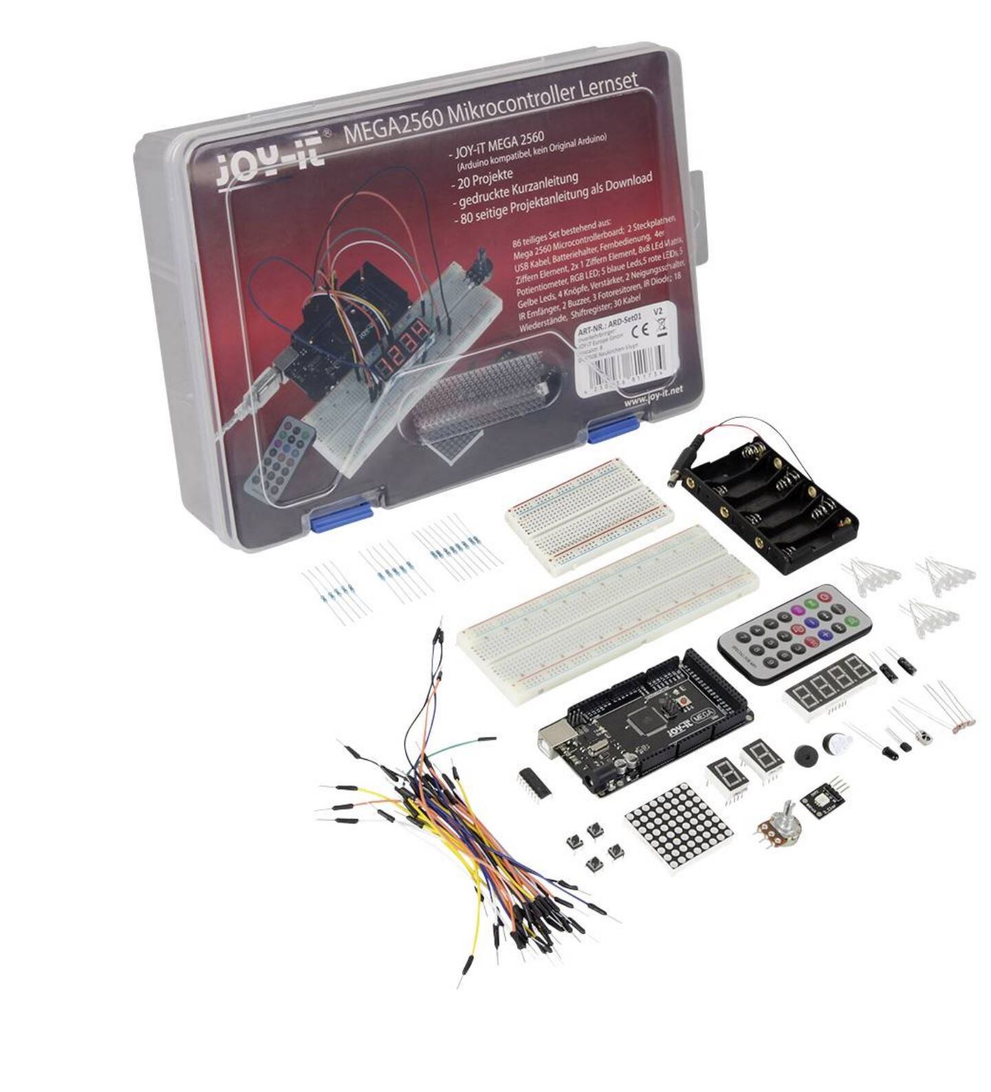 Joy.it Mega2560 Mikrocontroller Lernset | 04250236811734