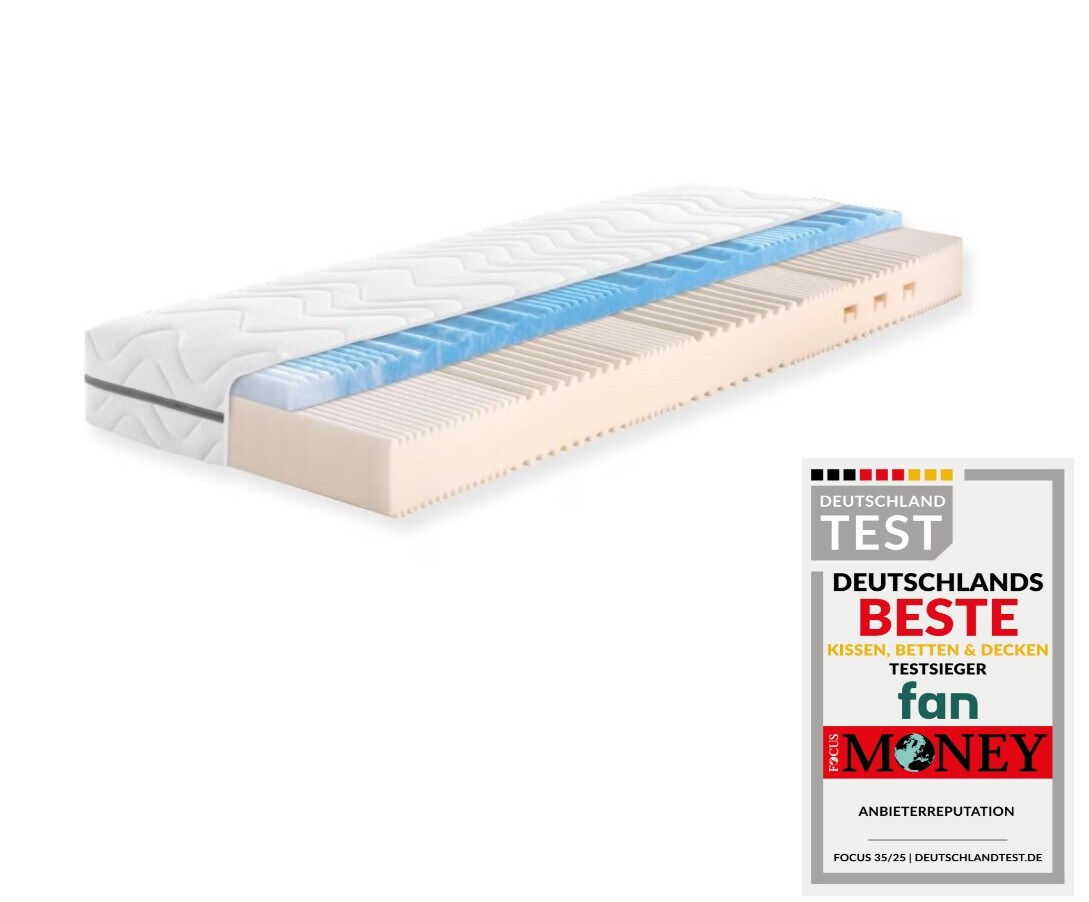 FAN Matratze Duo Luxus KS 140x200 cm H3/H4 - versch. Ausf&uuml;hrungen - Bild 1