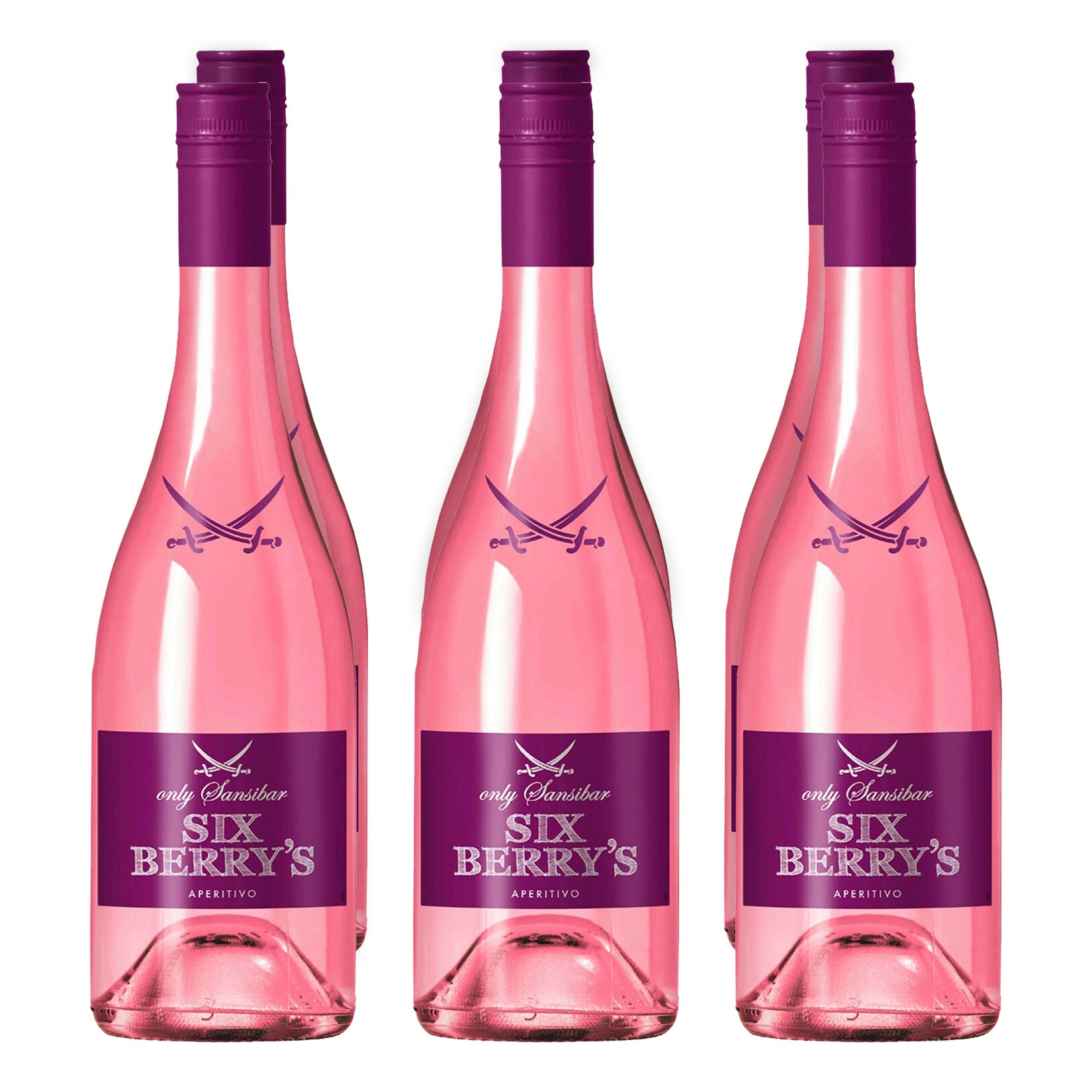 Sansibar Six Berry 5,0 % 6 x 0,75 Liter - Bild 1