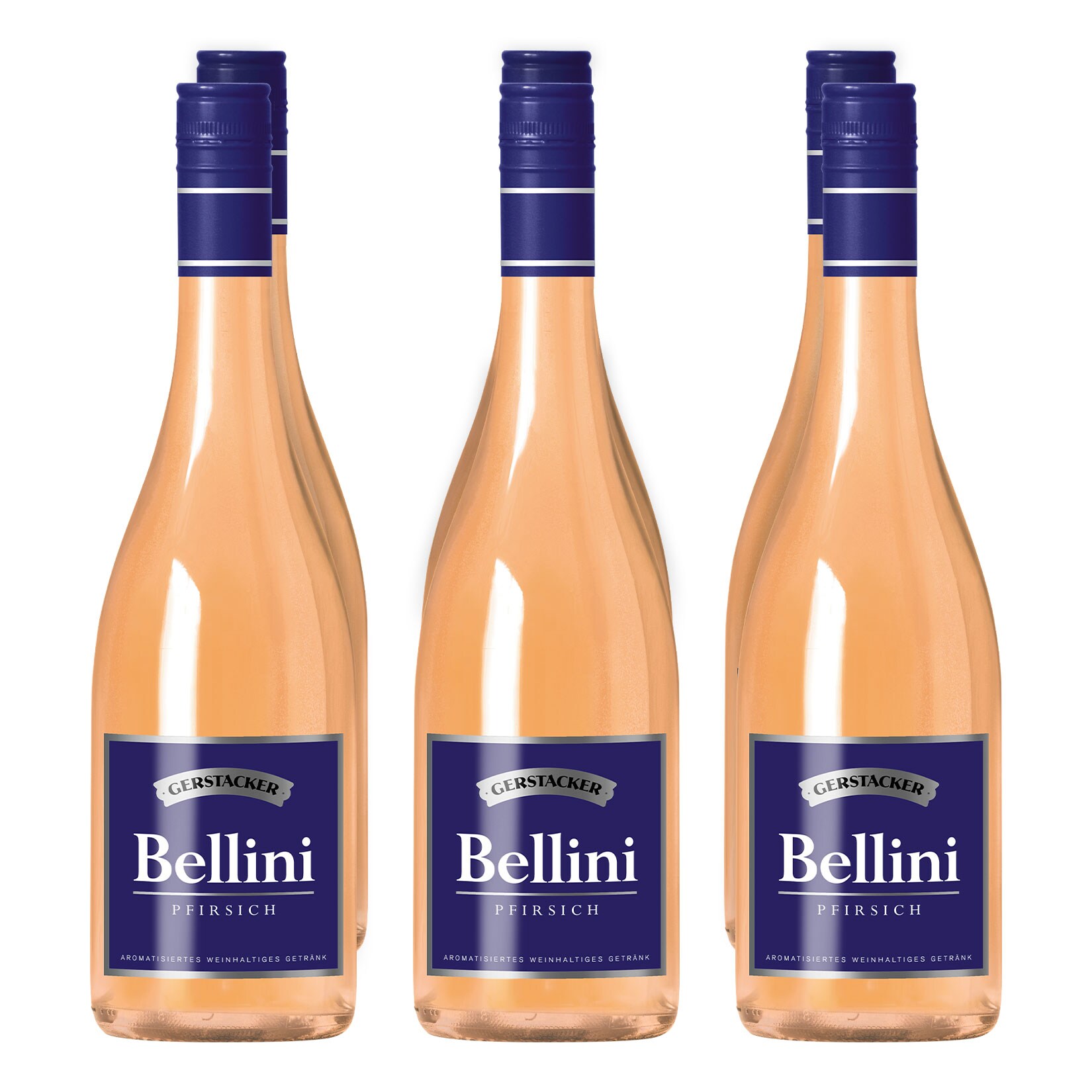 Gerstacker Bellini Pfirsich 5,0 % vol 6 x 0,75 Liter | 02100000922642