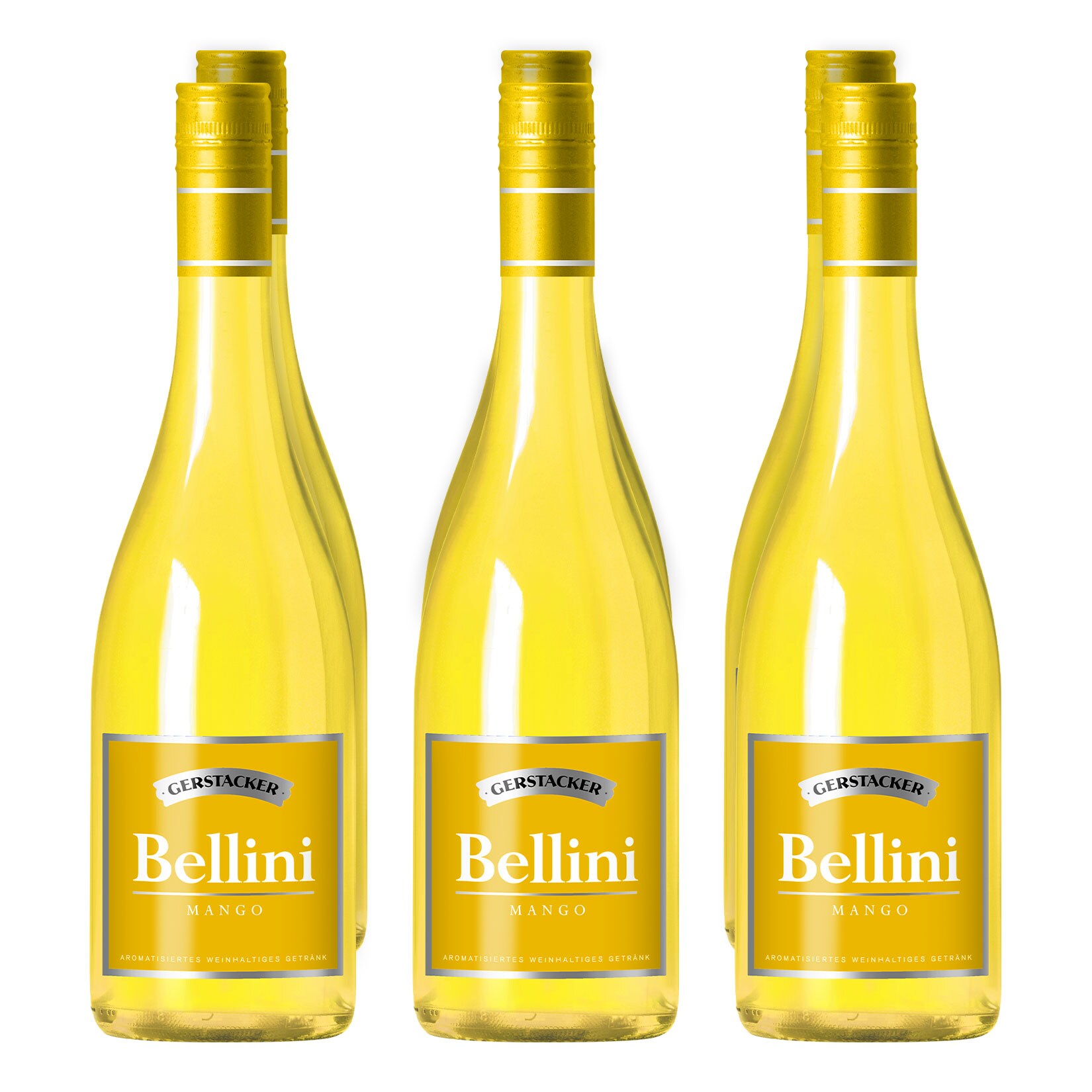 Gerstacker Bellini Mango 5,0 % vol 6 x 0,75 Liter | 02100000922666