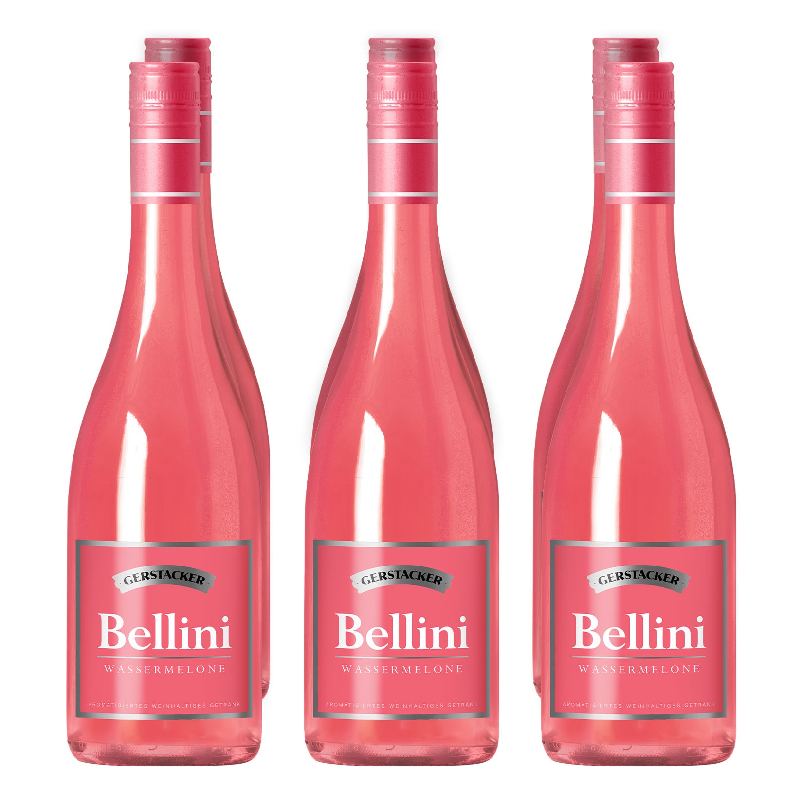 Gerstacker Bellini Wassermelone 5,0 % vol 6 x 0,75 Liter - Bild 1