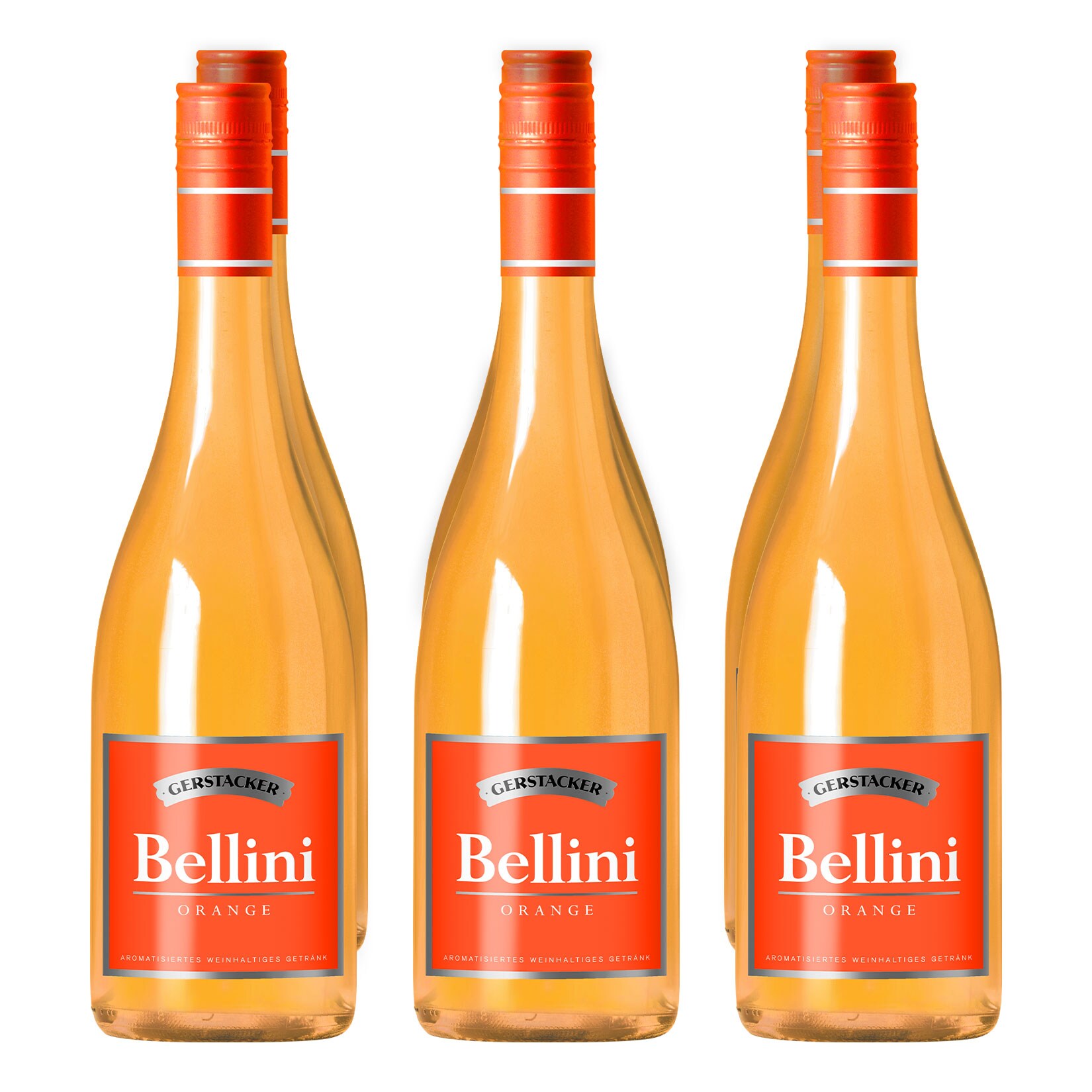 Gerstacker Bellini Orange 5,0 % vol 6 x 0,75 Liter - Bild 1