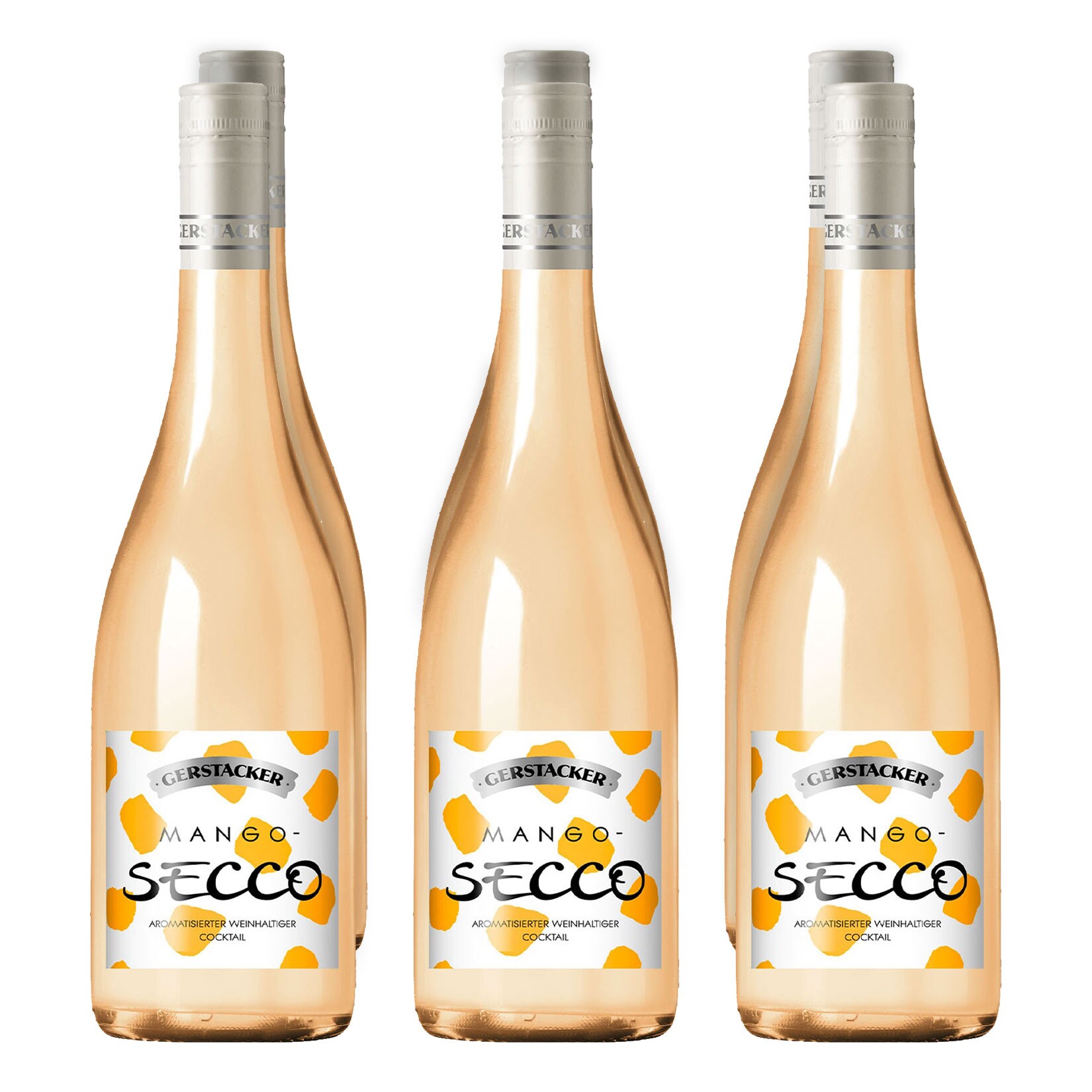 Gerstacker Fruchtsecco Mango 5,0 % vol 6 x 0,75 Liter | 02100000922710