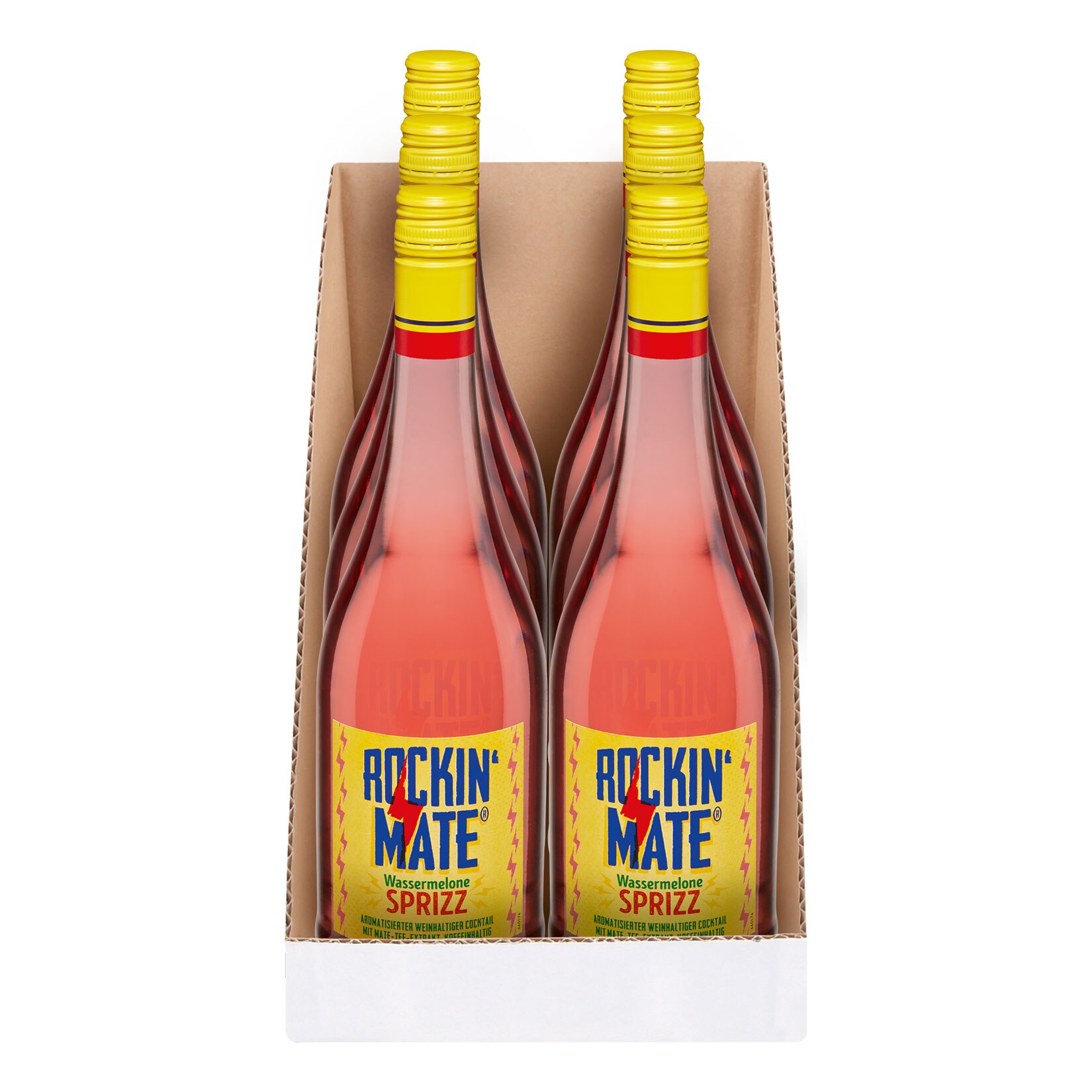 Rockin' Mate Sprizz Wassermelone 5,0 % vol 6 x 0,75 Liter - Bild 1
