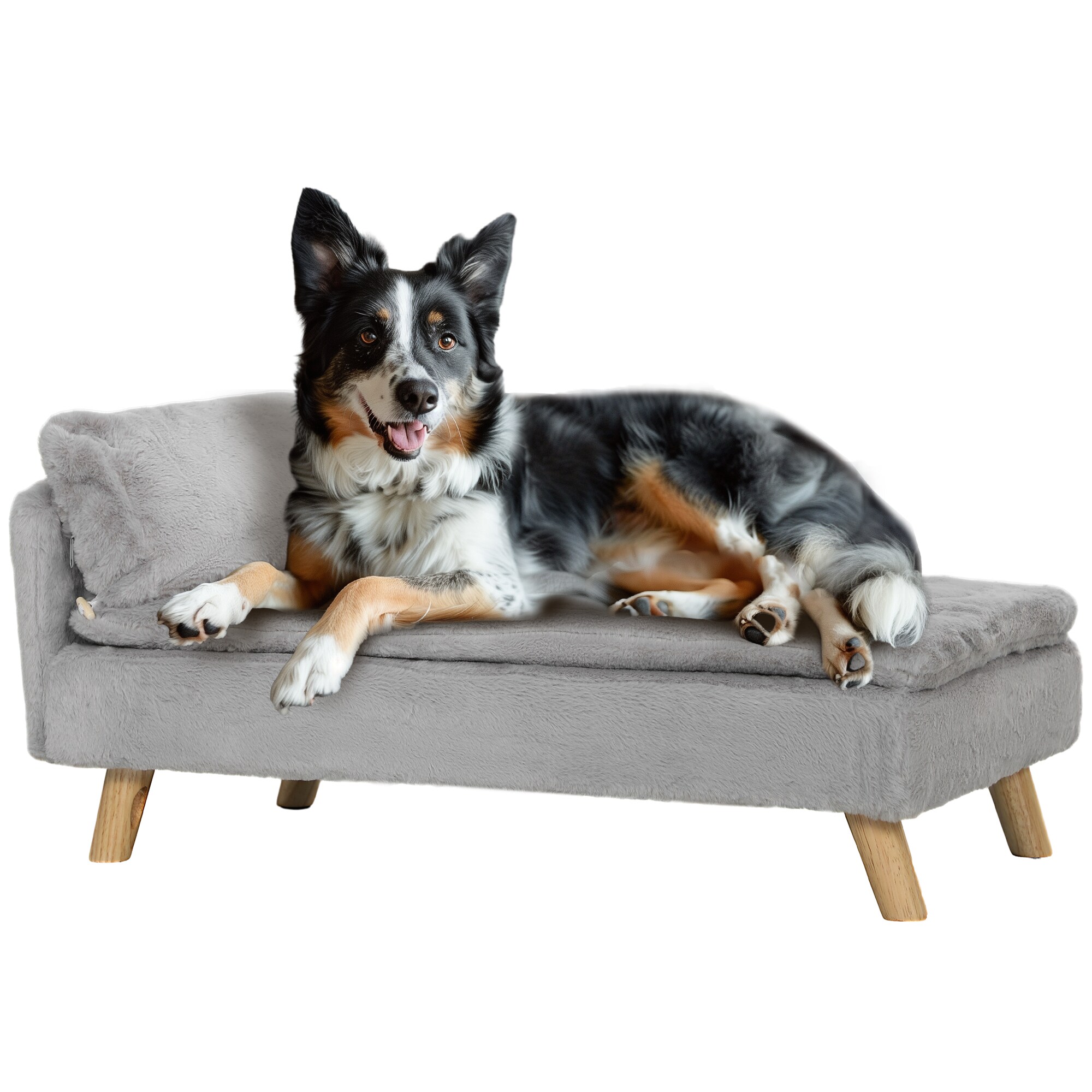 PawHut Hundesofa Polyester, Schaumstoff - Bild 1