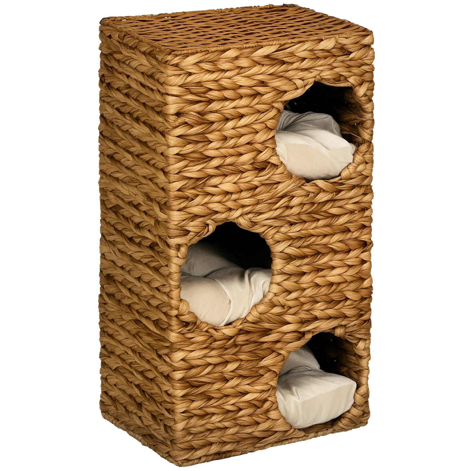 PawHut Kratztonne Wasserhyazinthe, Stahl | 04255633579638