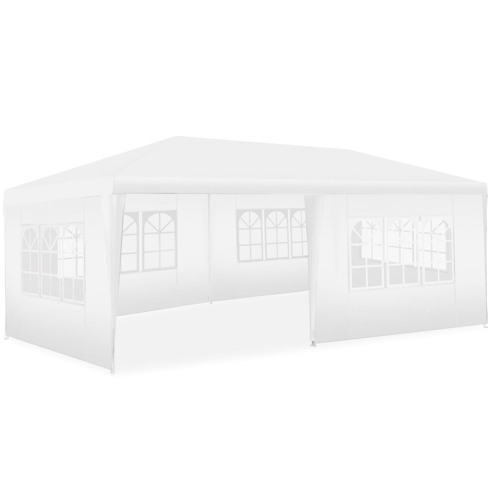 tectake® Pavillon, 6 x 3 m, im Stecksystem, mit UV-Schutz, wasserdicht