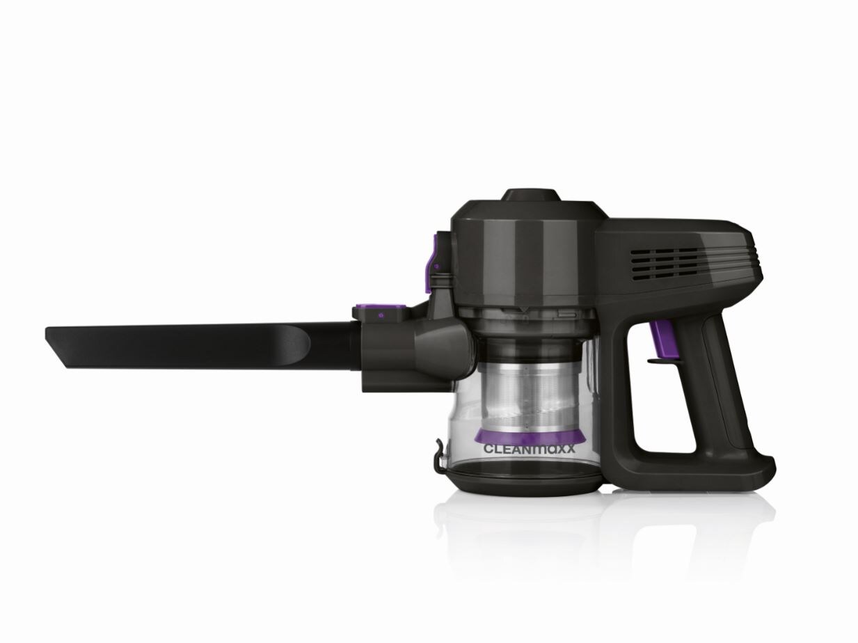 CLEANmaxx Akku-Zyklon-Staubsauger 22,2V grau/lila - Bild 1