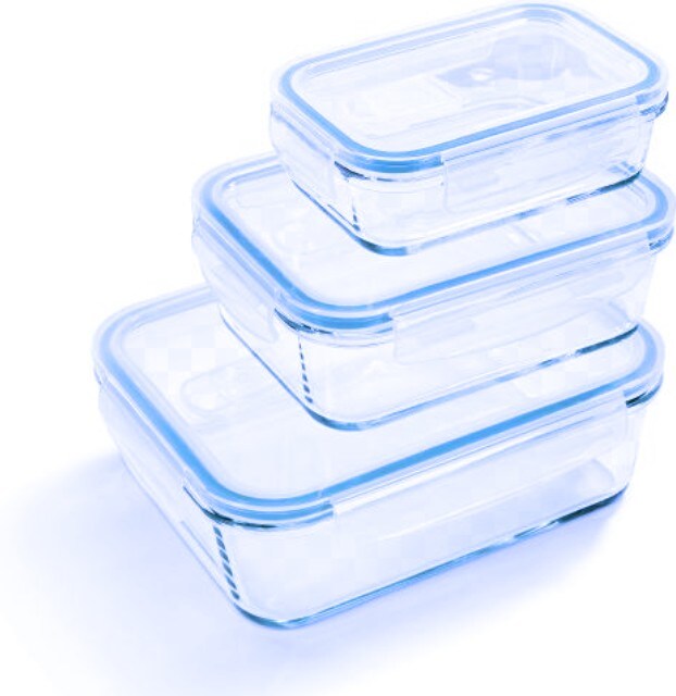 Kitchen Club Glasdosen 3er (Blue) - Bild 1