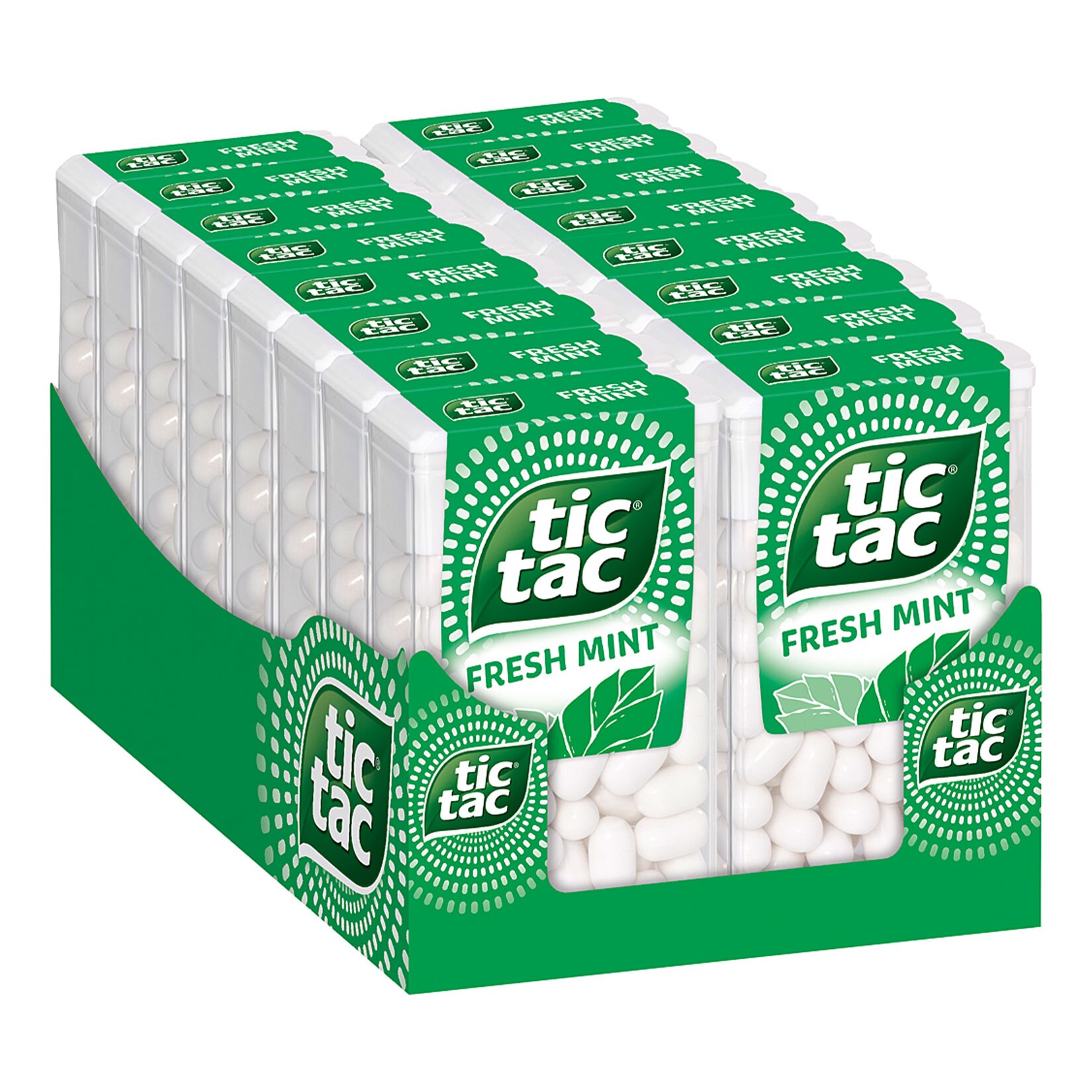 Tic Tac Fresh Mint 54 g, 16er Pack - Bild 1