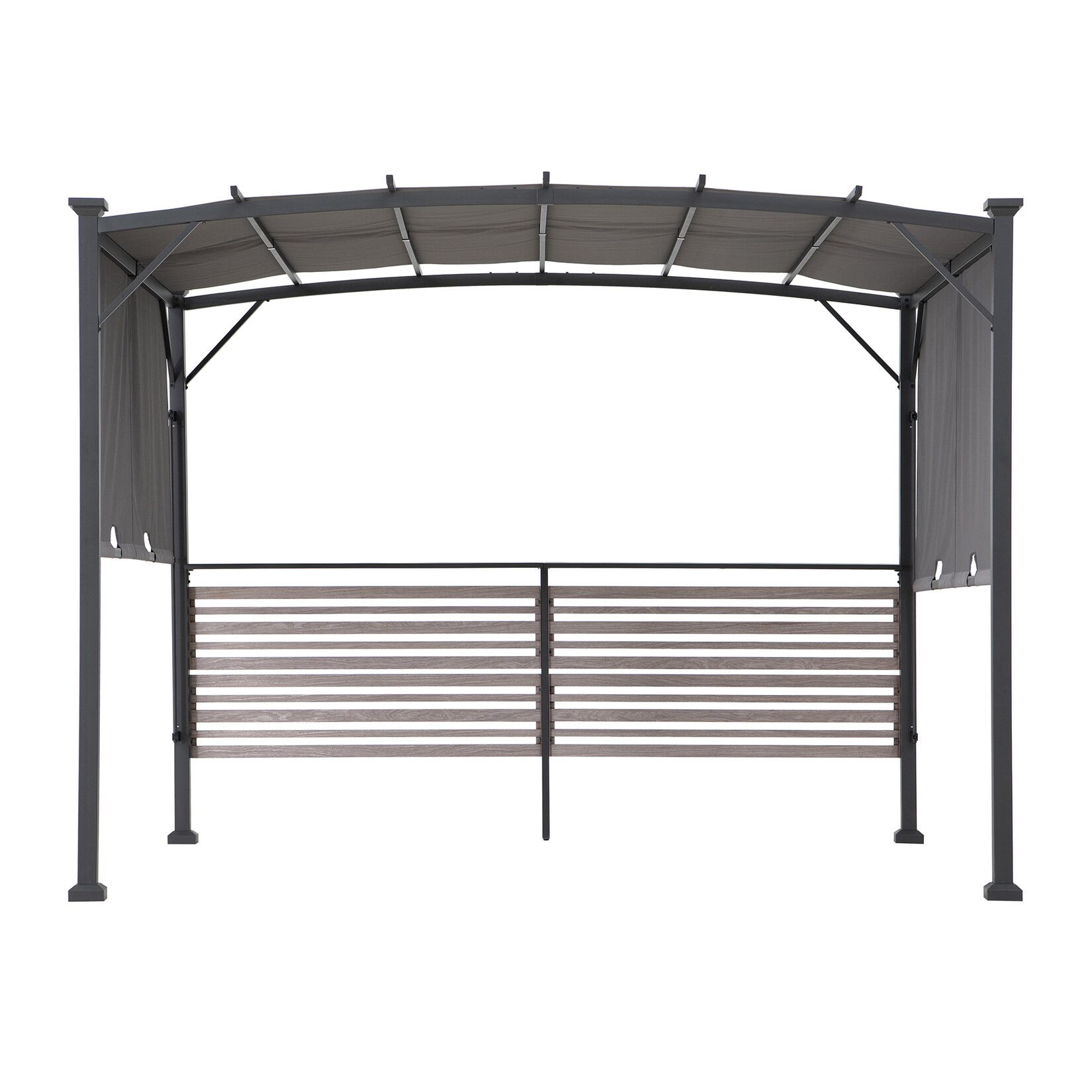 Sunjoy Stoff Whirlpool Pergola TITOV – 270cm x 300cm, grau | 04262376580241