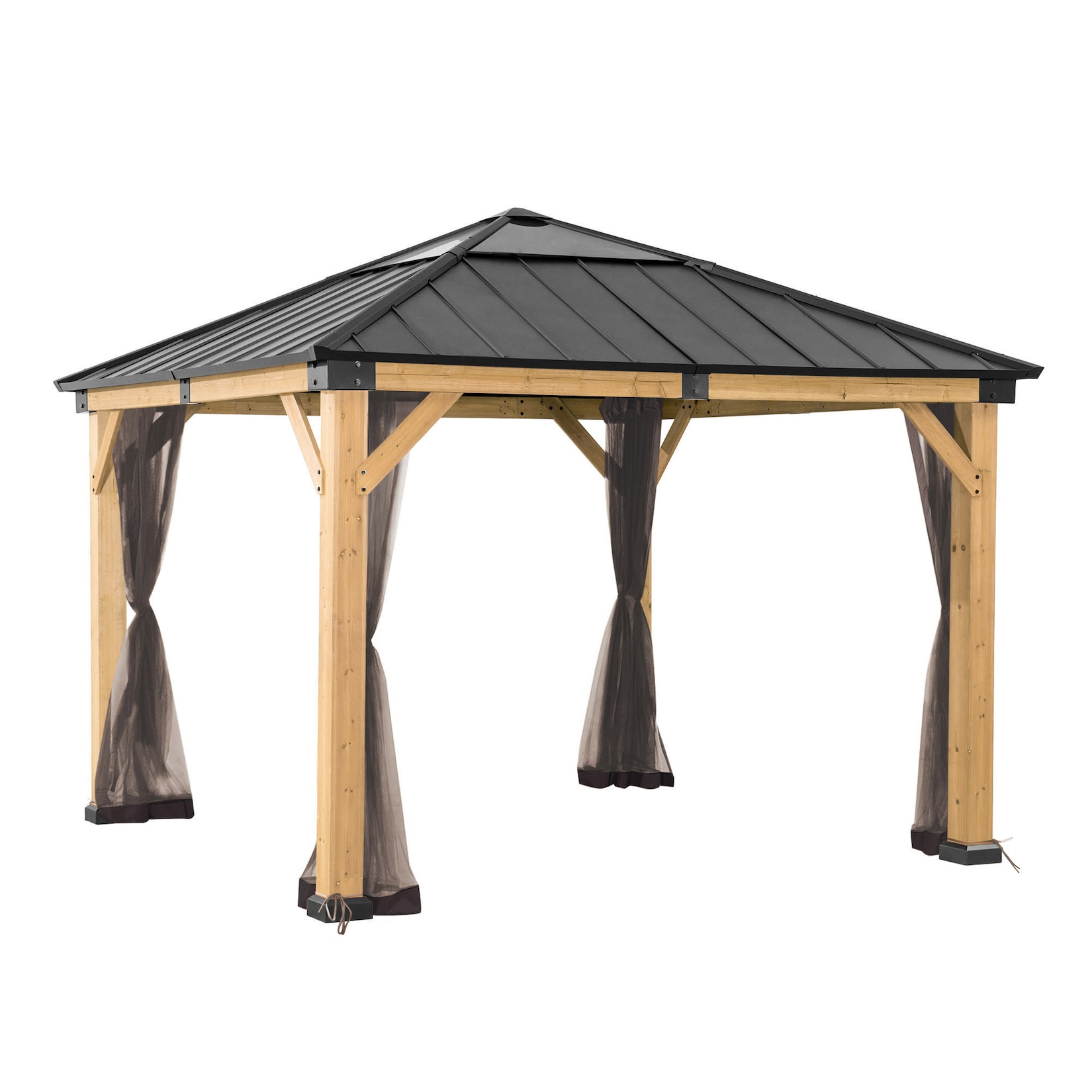 Sunjoy Netz für Zedernholz Gazebo 336cm x 394cm