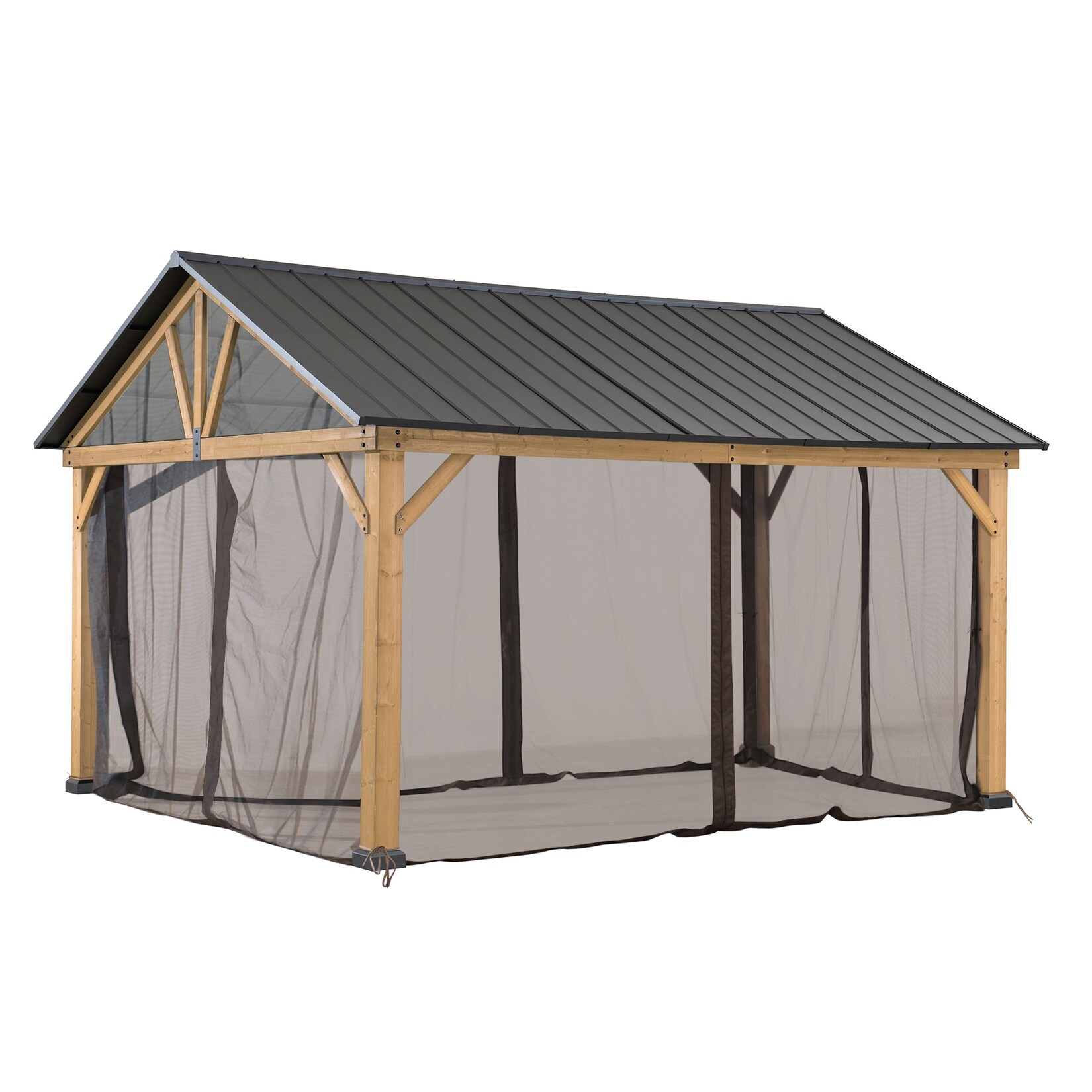 Sunjoy Netz für Zedernholz Gazebo 336cm x 400cm