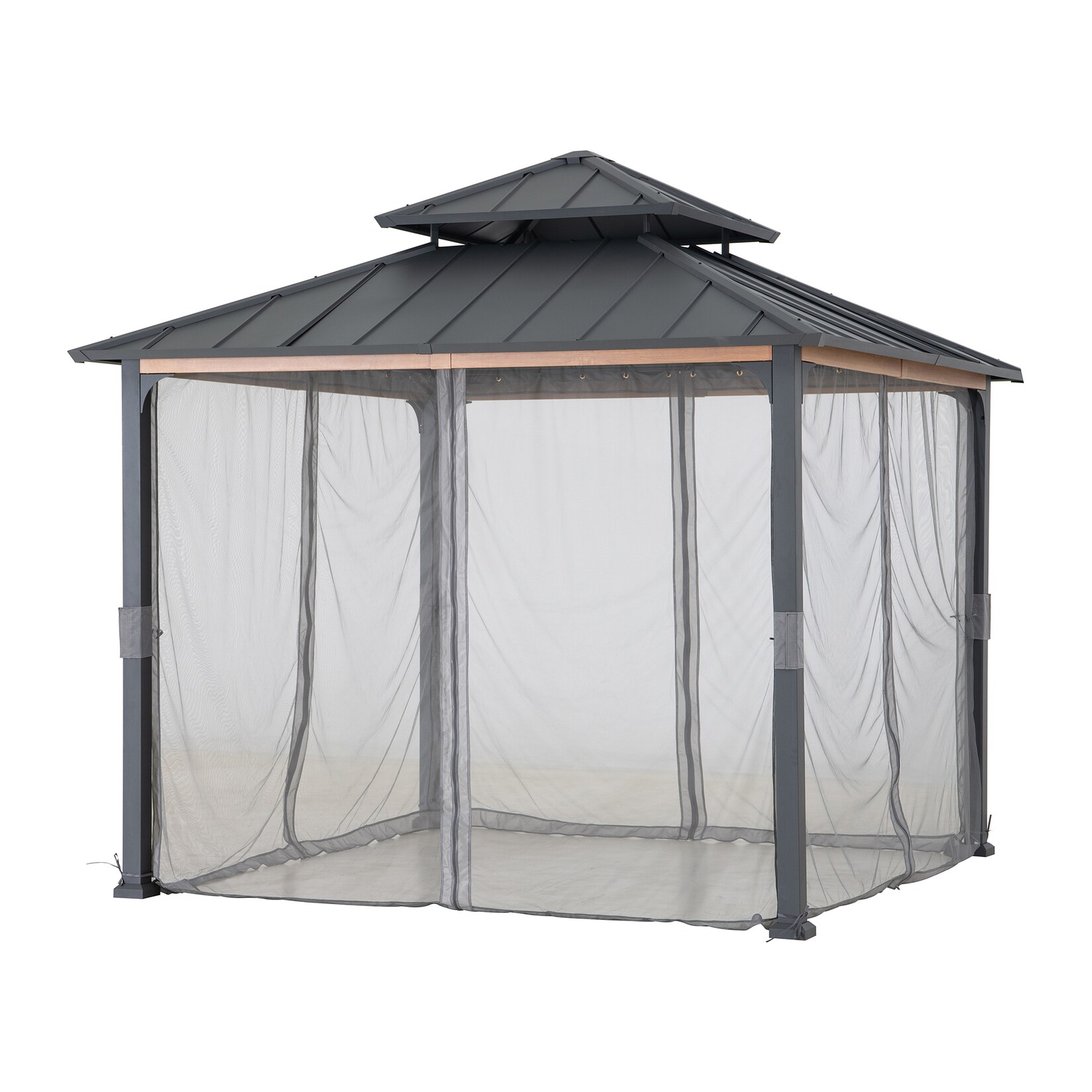Sunjoy Netz für Zedernholz Gazebo 300cm x 300cm