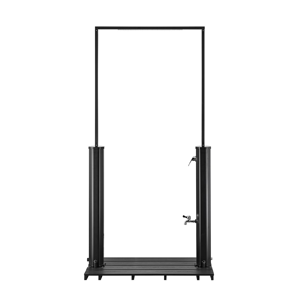 HOME DELUXE Solardusche mit Bodenplatte PAROS - Bild 1