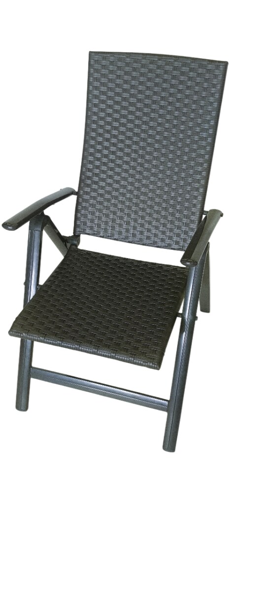 Sedex Klappsessel Palma Graphit Flechtfaser Hularo - Bild 1