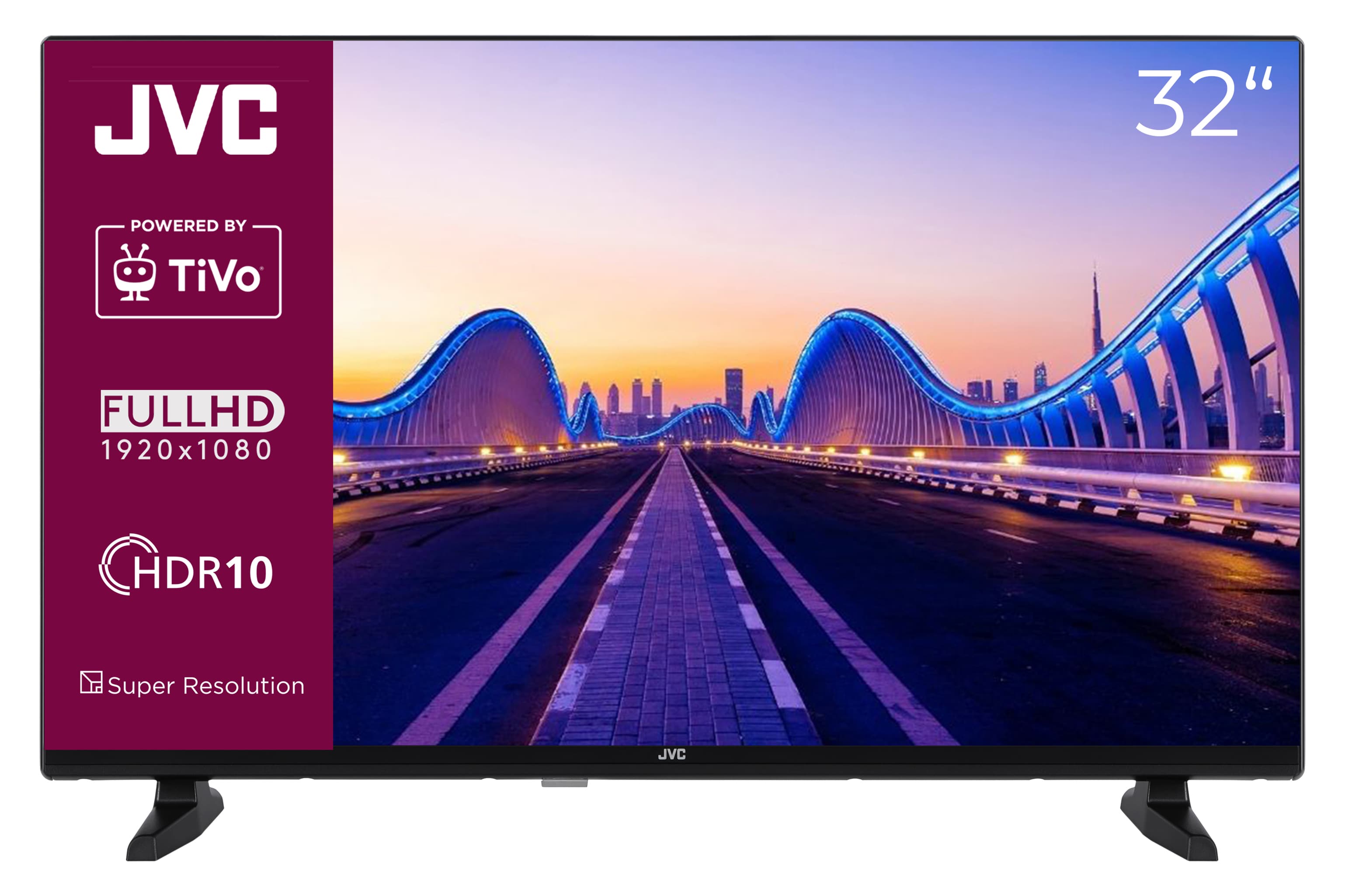 JVC LT-32VF5356 32 Zoll Fernseher Smart TV (Full HD, HDR, Triple Tuner, 6 Monate HD+ inkl.) | 04975769480799