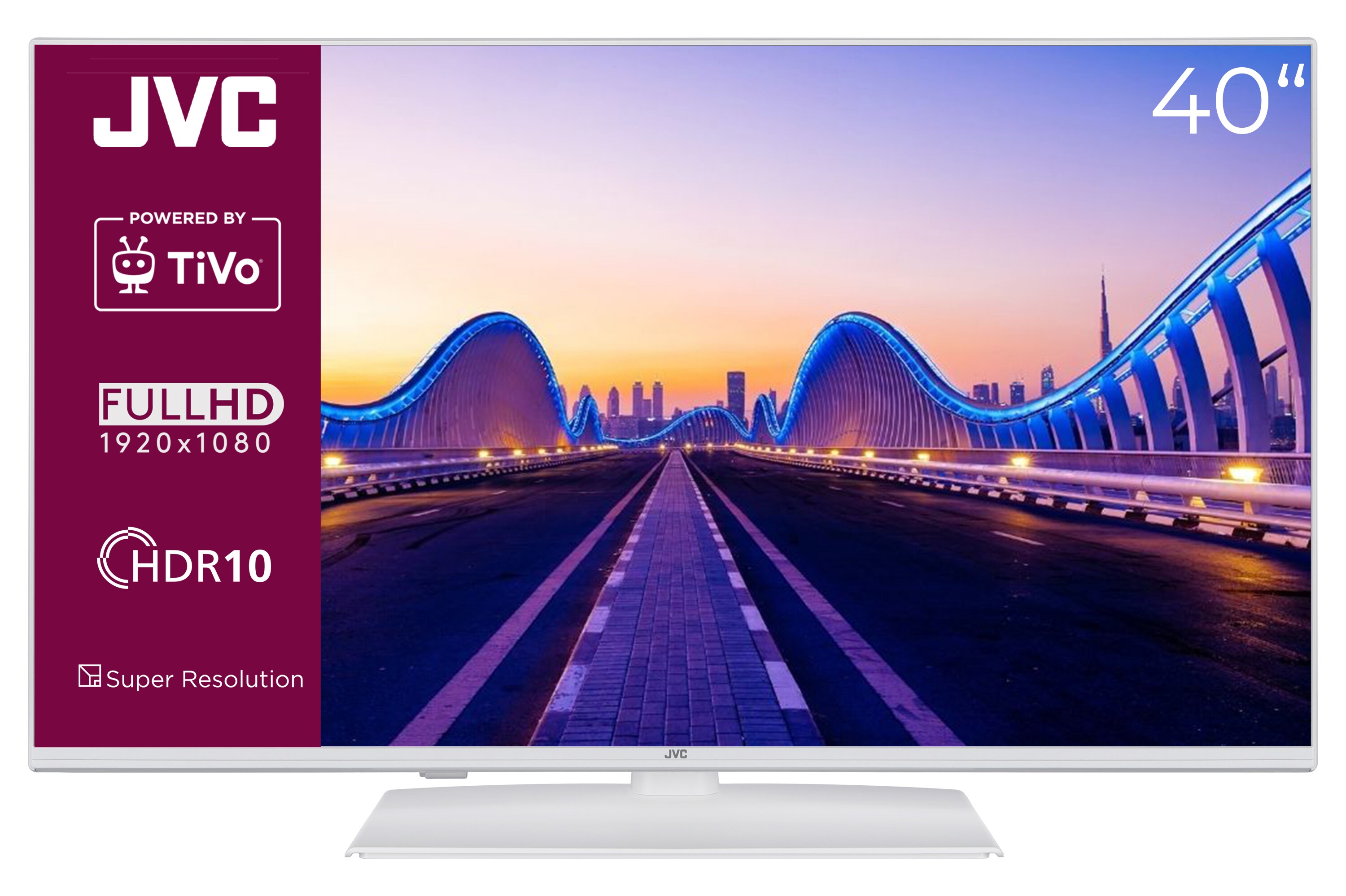 JVC LT-40VF5355 40 Zoll Fernseher Smart TV (Full HD, HDR, Triple Tuner, 6 Monate HD+ inkl.) | 04975769485206