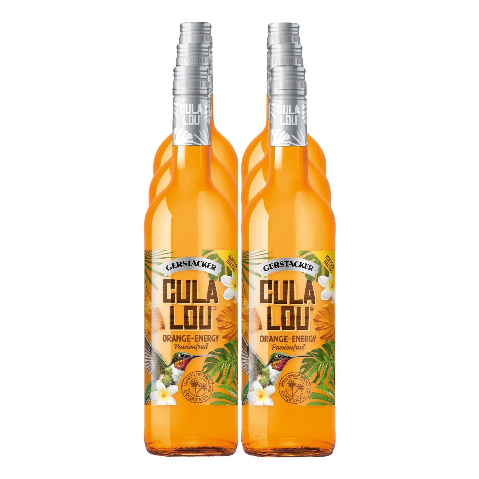 Gerstacker Cula Lou orange Passionsfrucht 5,1 % vol 6 x 0,75 Liter - Bild 1