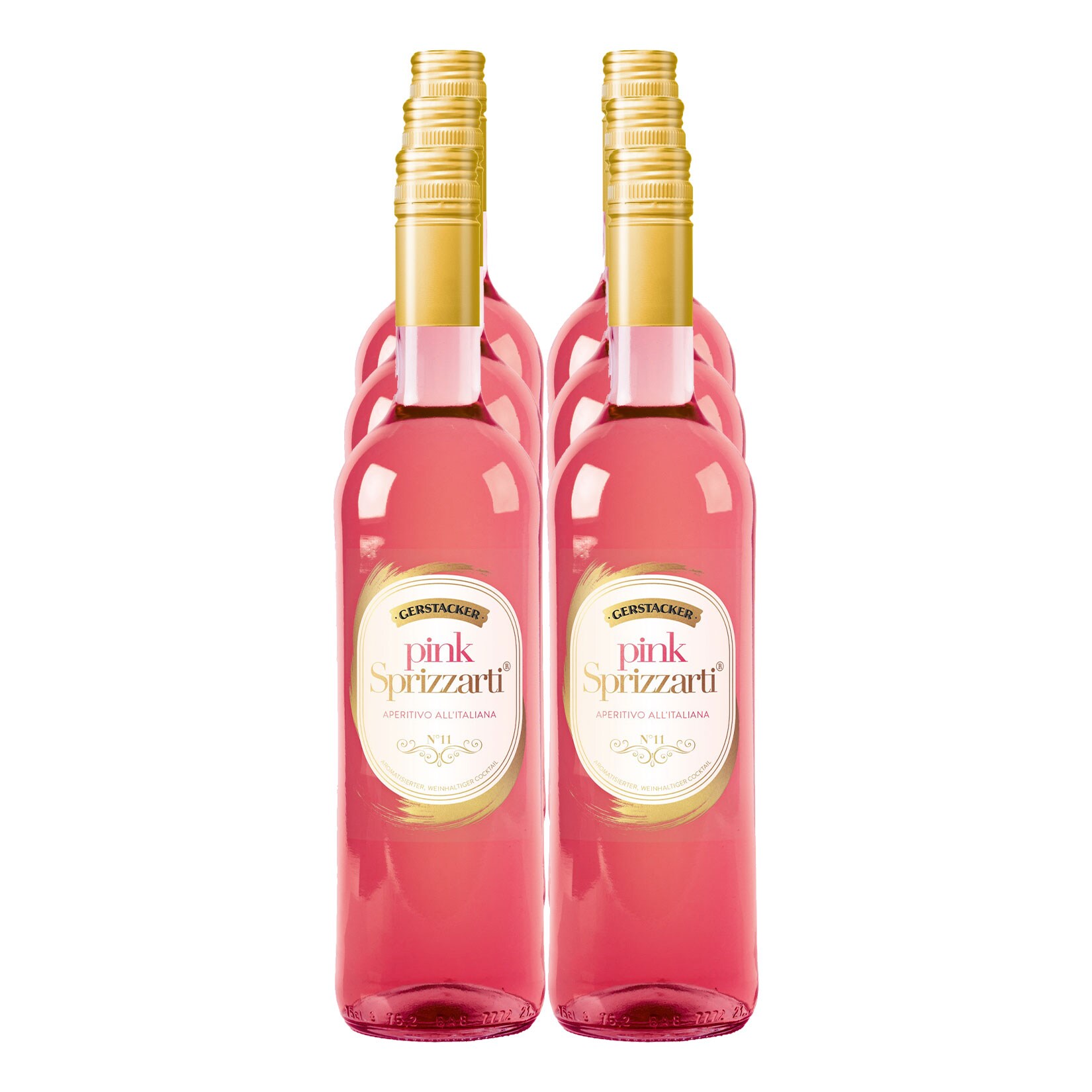 Gerstacker Pink Sprizzarti 5,2 % vol  6 x 0,75 Liter - Bild 1