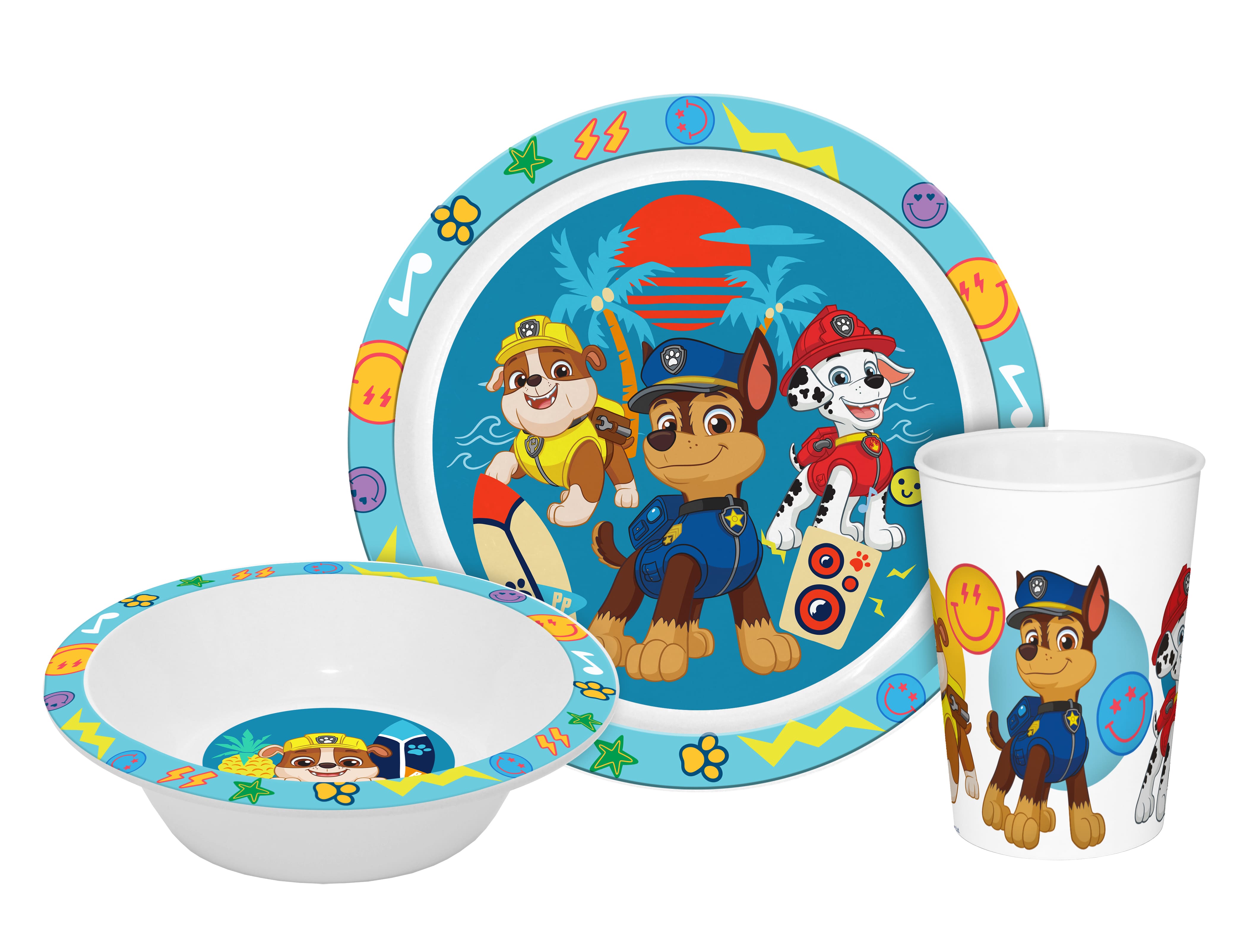 Kindergeschirr Paw Patrol Boys 3teilig - Bild 1
