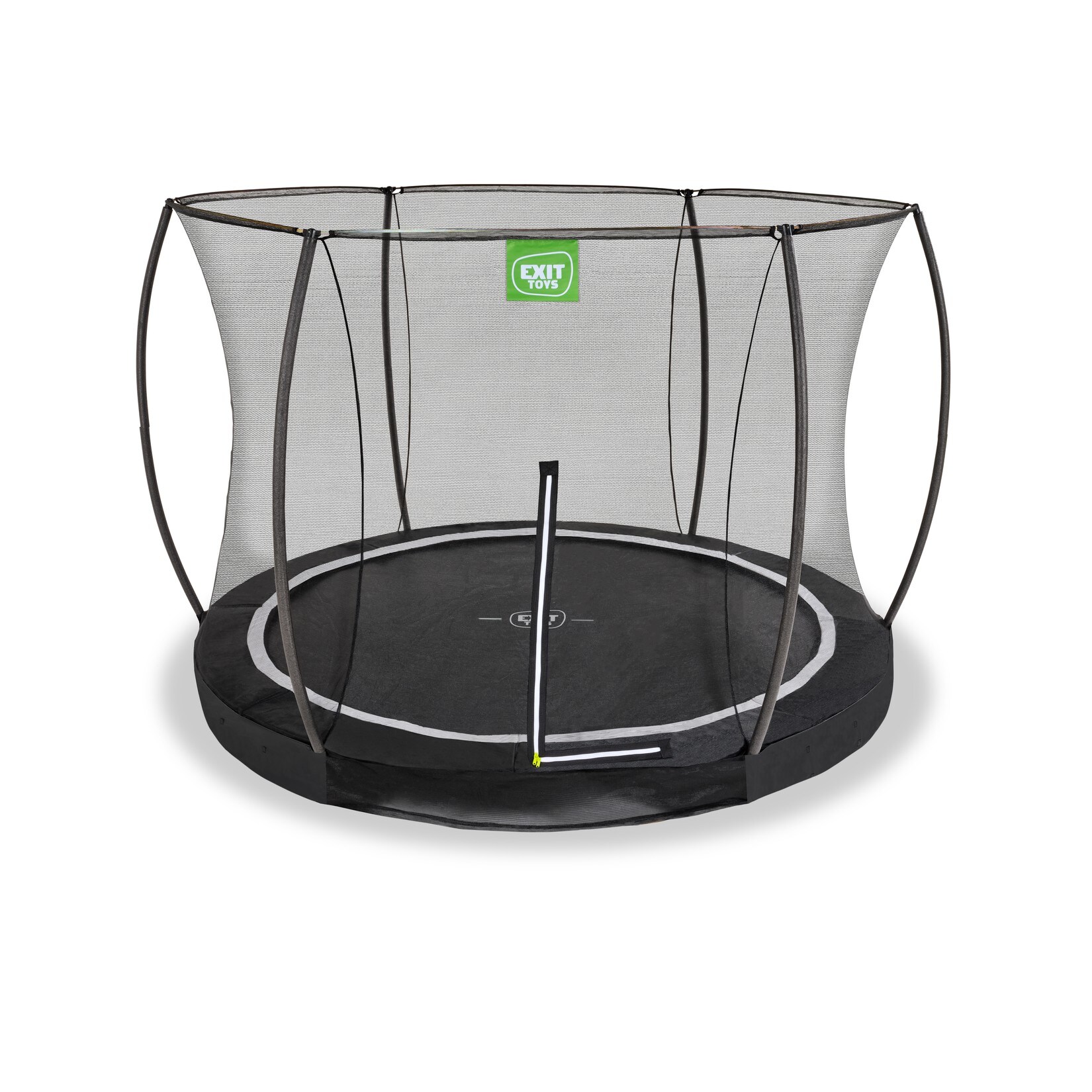 EXIT Black Edition Bodentrampolin ø305cm - schwarz
