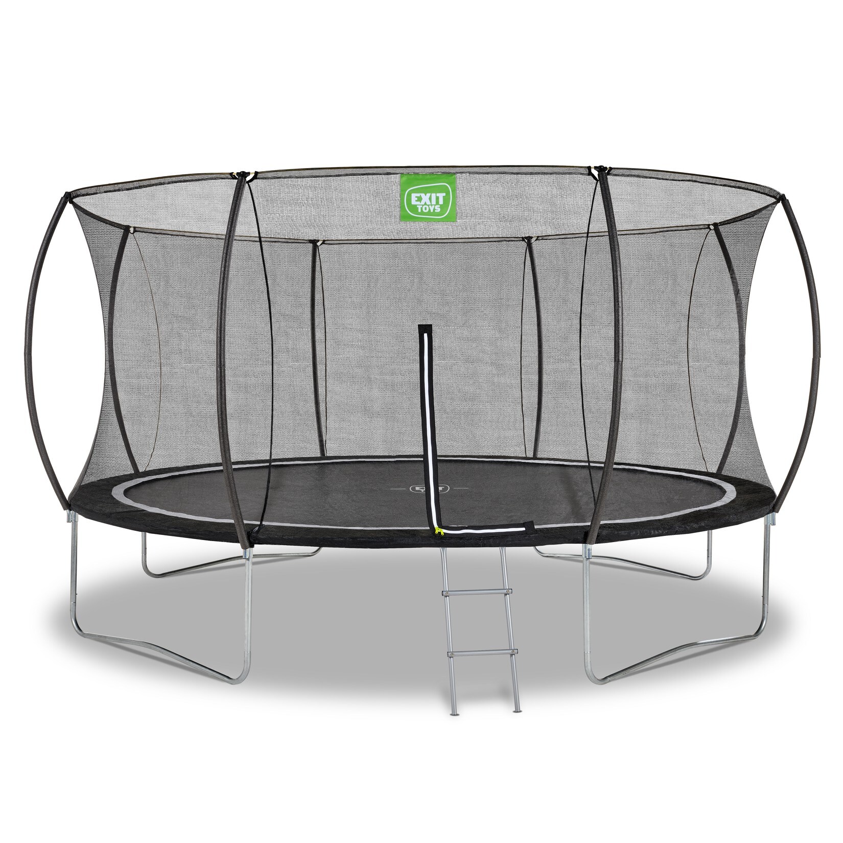 EXIT Black Edition Trampolin &oslash;427cm - schwarz - Bild 1