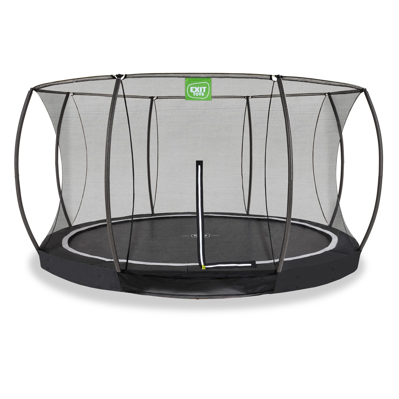EXIT Black Edition Bodentrampolin ø427cm – schwarz | 08720088266977