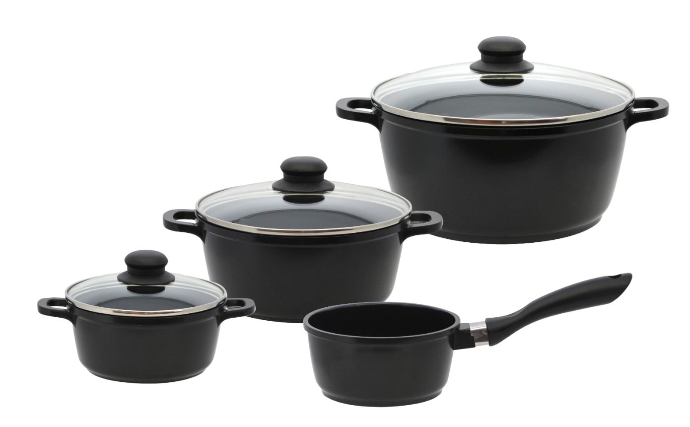 Topfset 4-teilig BLACK CAST - Bild 1