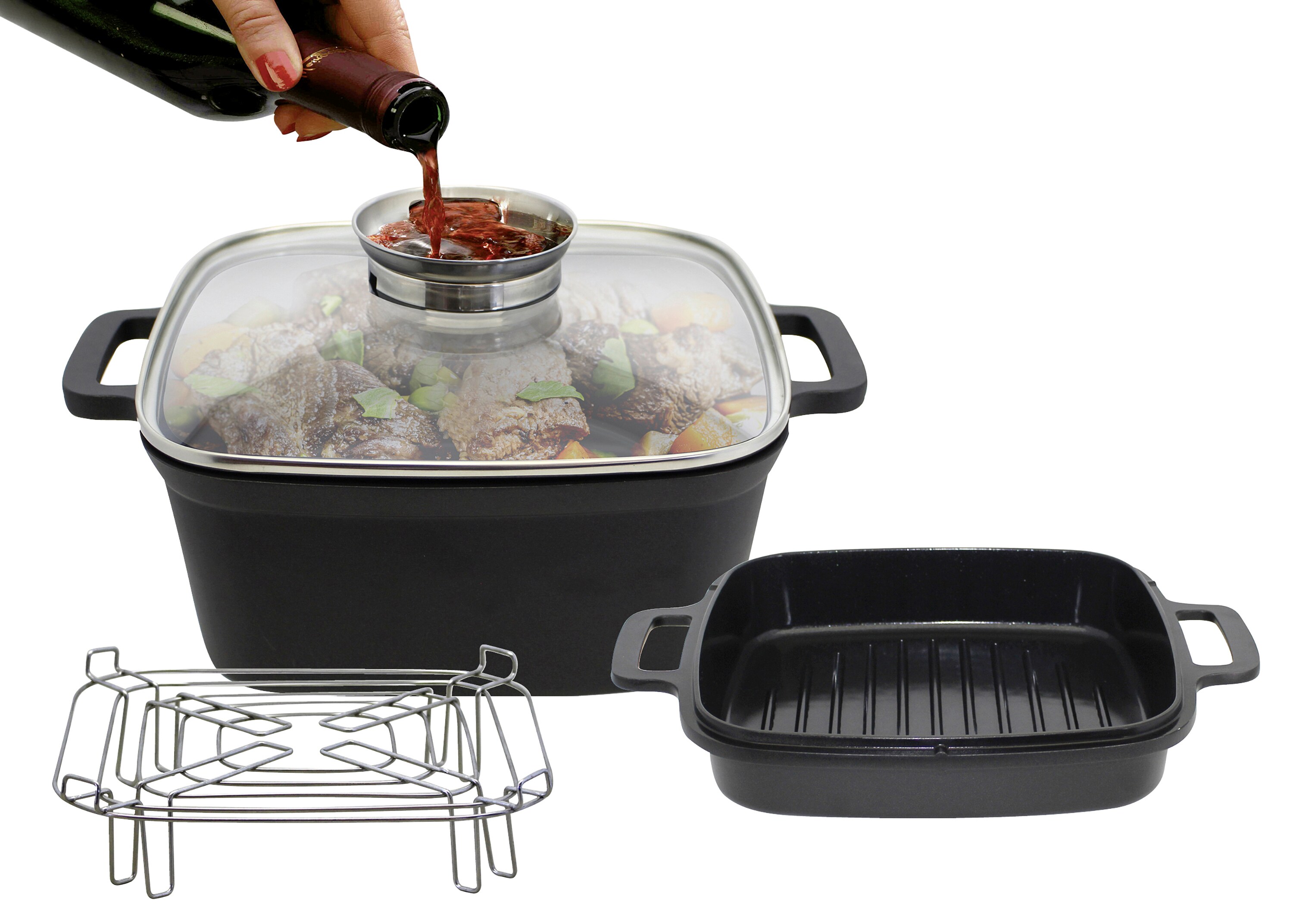 Multifunktionstopf 24cm CUBUS - Bild 1