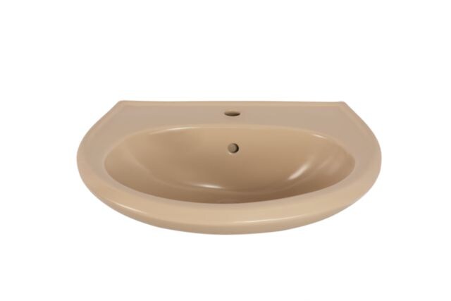 sanicomfort Waschtisch 600 x 515 mm beige - Bild 1