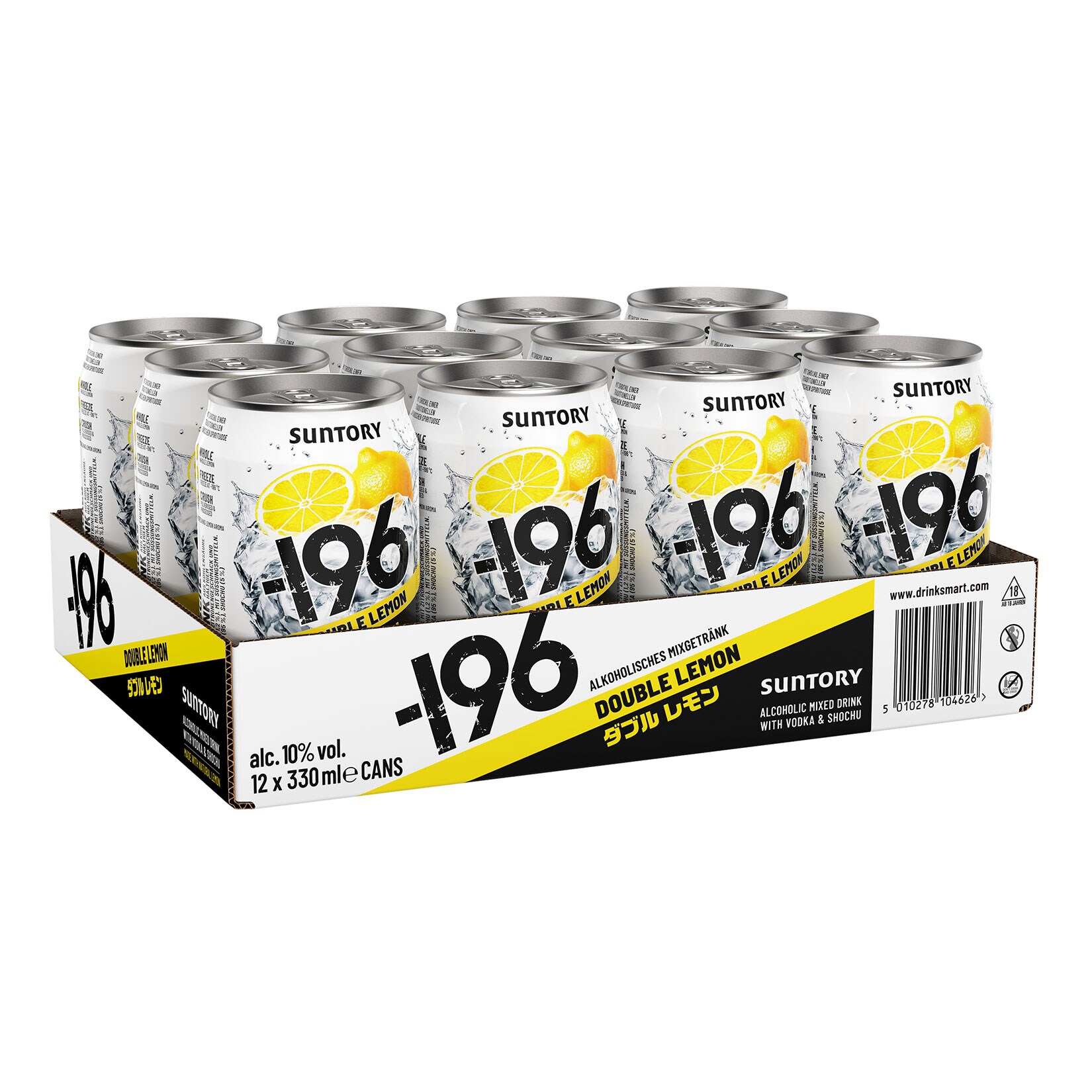 Suntory Double Lemon 0,33 Liter Dose, 12er Pack - Bild 1