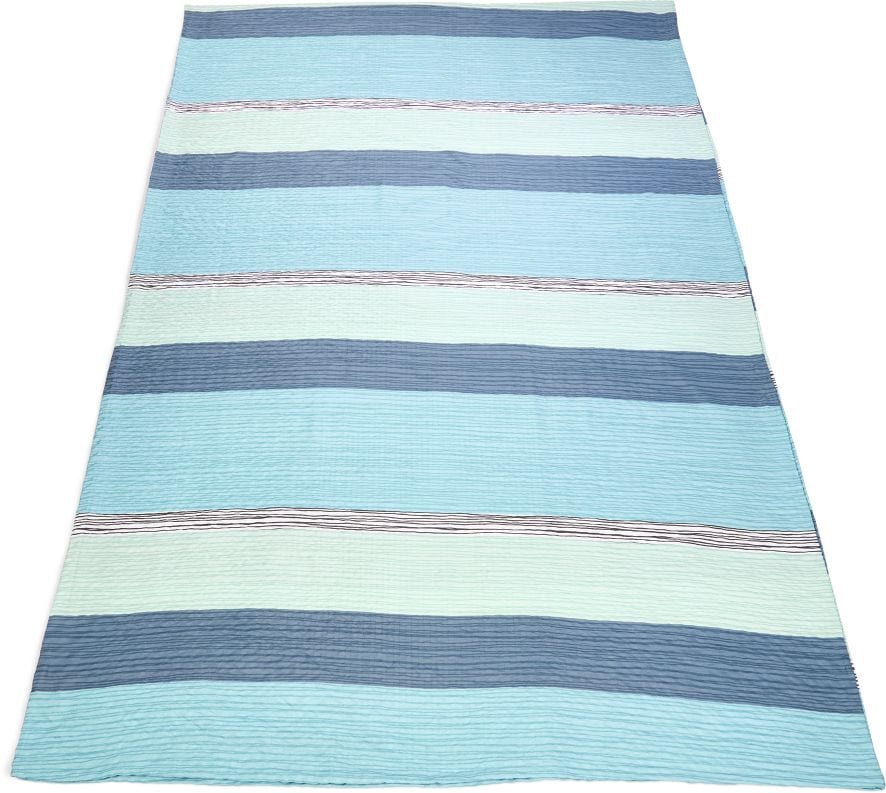 Dekor Seersucker Bettw&auml;sche 3tlg - Streifen - Bild 1