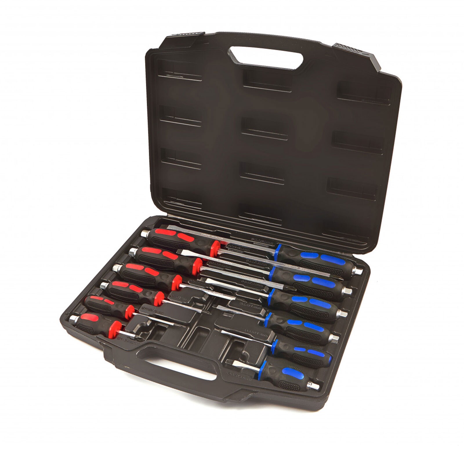 Weber Schraubendreher Satz mit Schlagkappe 12-teilig Schlitz / PH - Bild 1