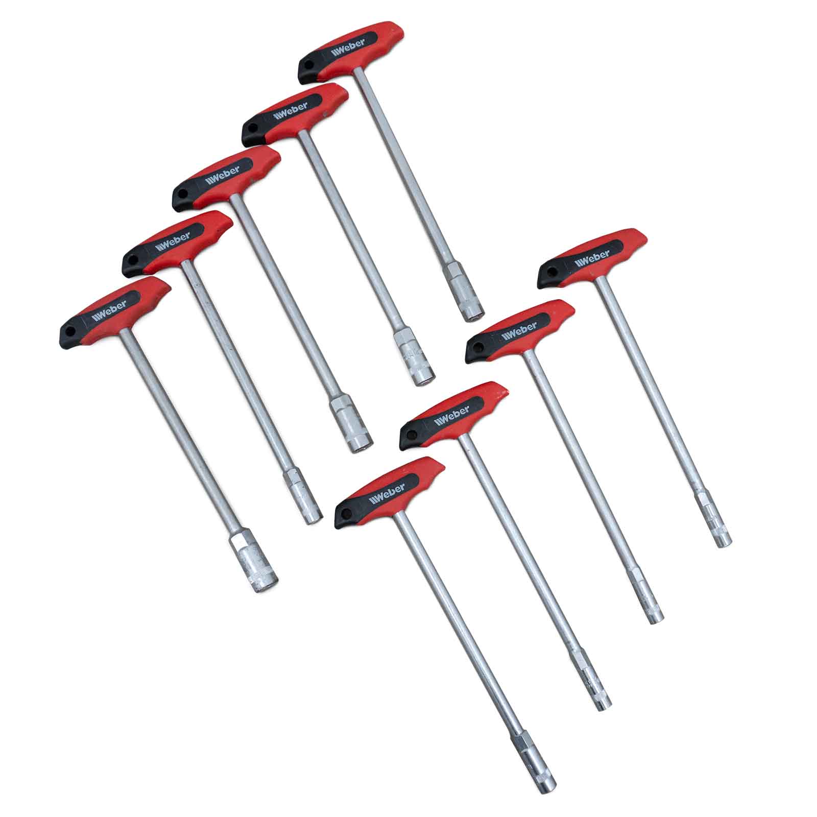 Weber T-Griff Steckschl&uuml;sselsatz 9-teilig - Bild 1