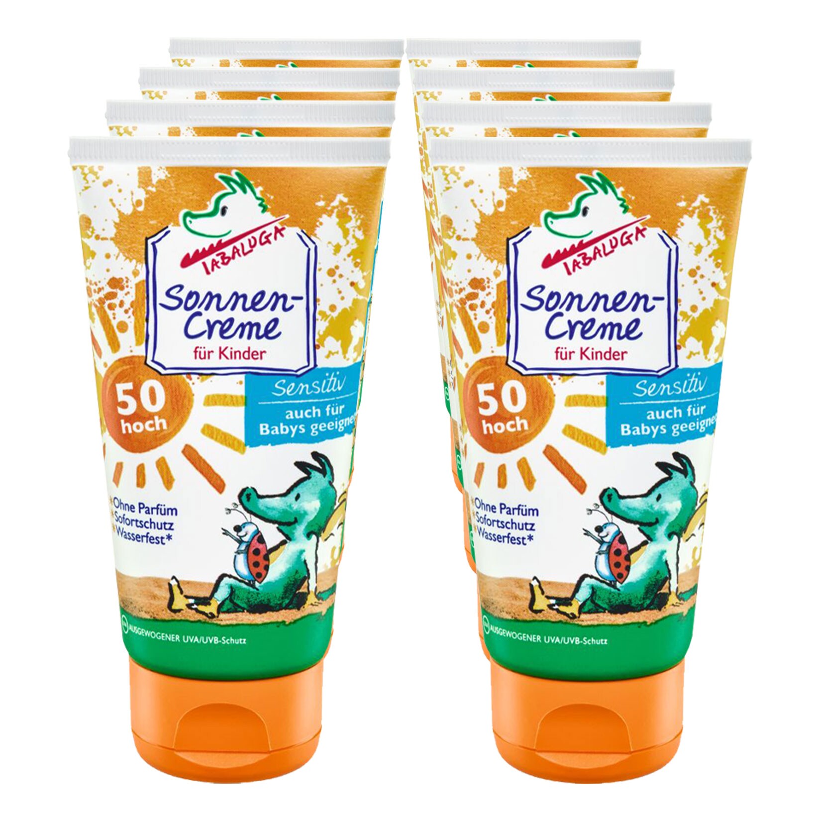 Tabaluga Sonnencreme LSF 50 75ml, 8er Pack - Bild 1