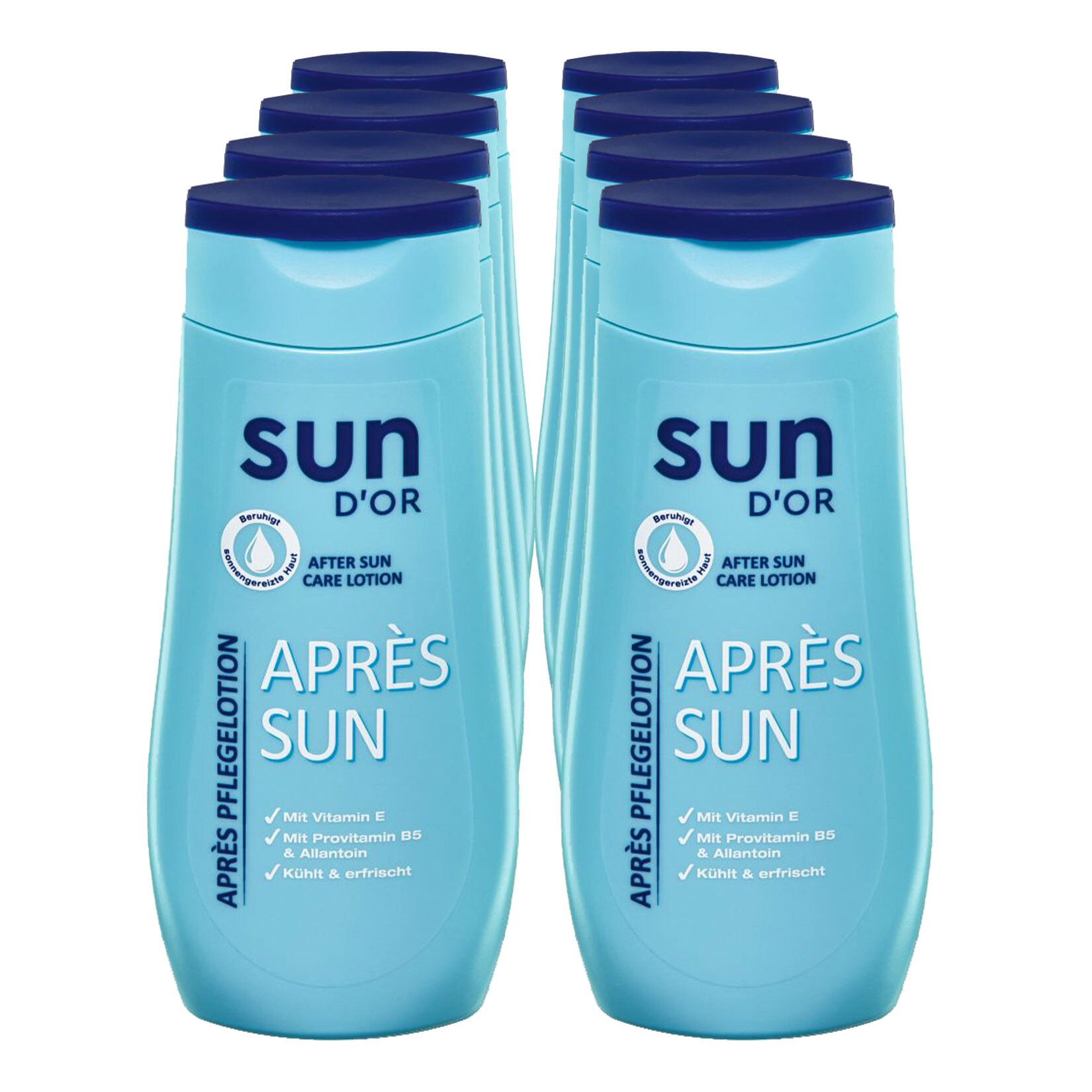 SunDor Apr&egrave;s Sun Lotion 250ml, 8er Pack - Bild 1