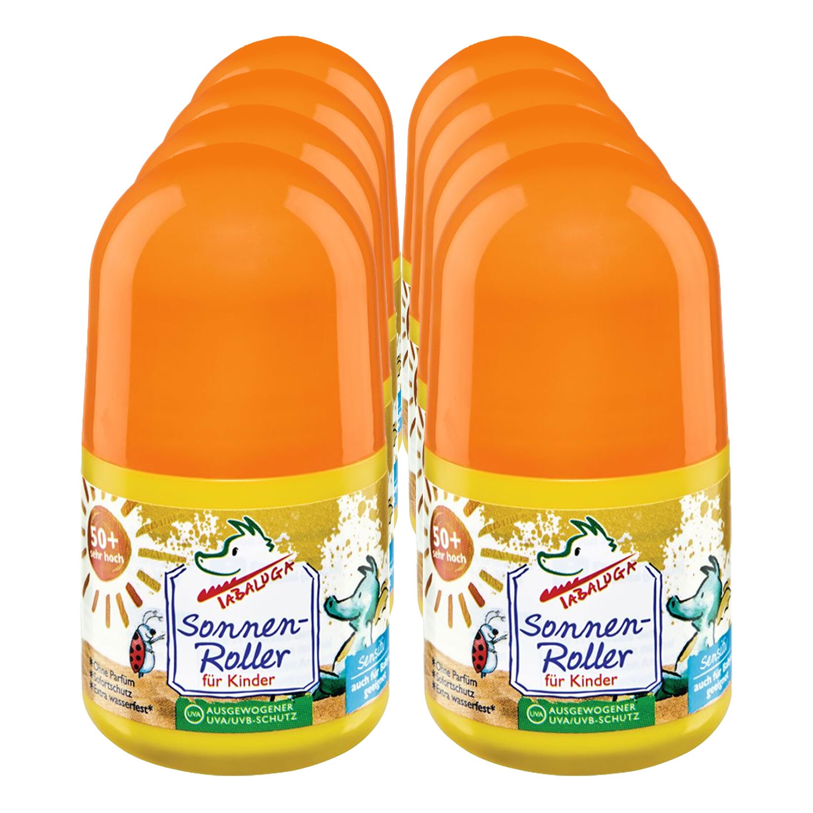 Tabaluga Roll on Kids LSF 50 50ml, 8er Pack - Bild 1