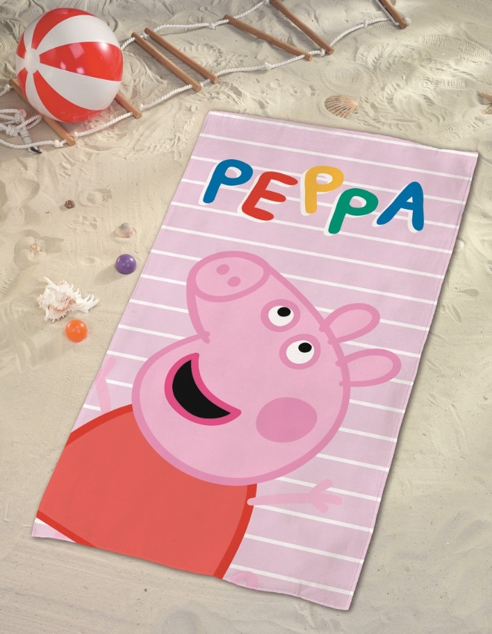Kinder Lizenz Strandlaken - versch. Ausf&uuml;hrungen - Peppa Pig - Bild 1