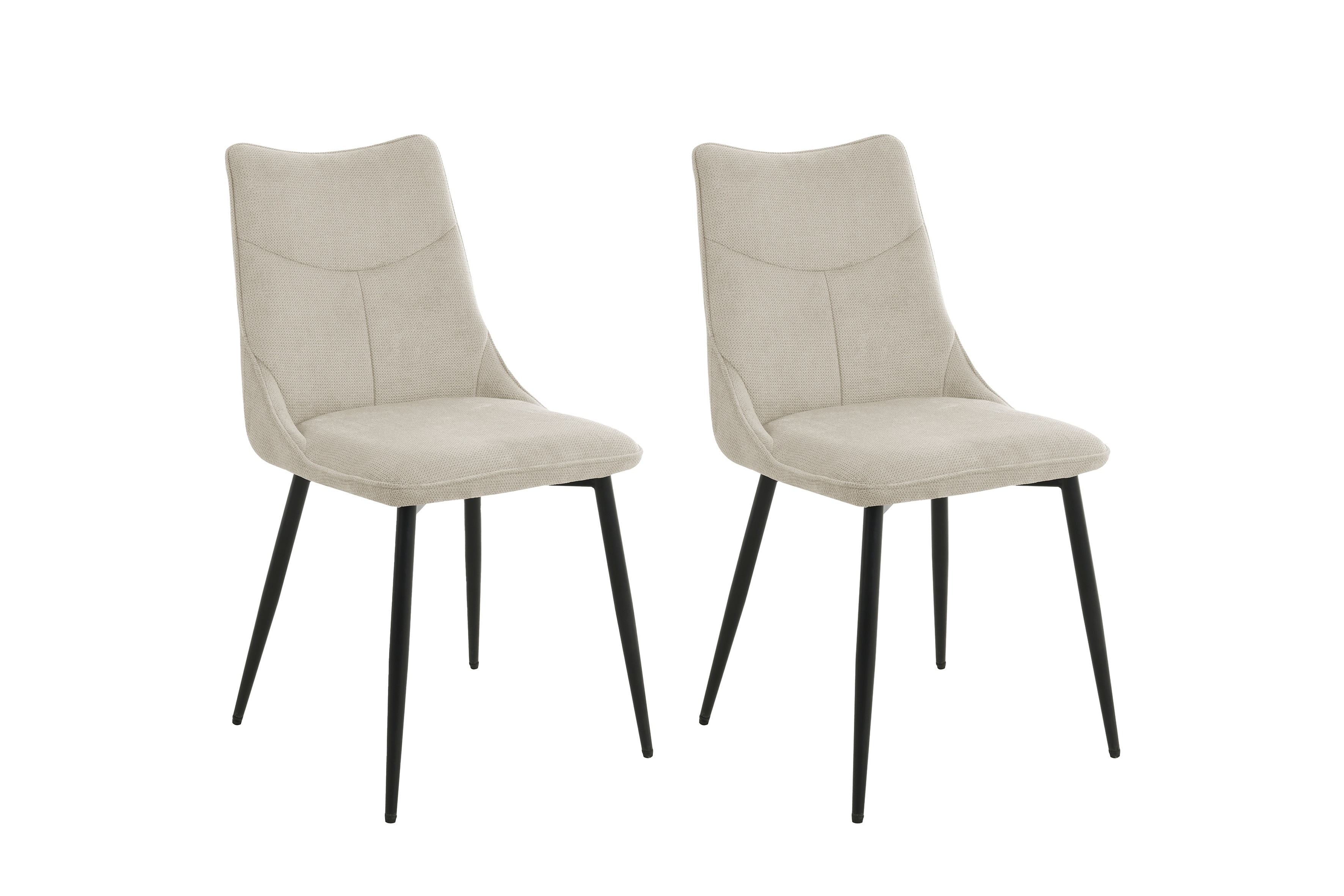 byLIVING Stuhl CARLO, Breite 59 cm, taupe - Bild 1