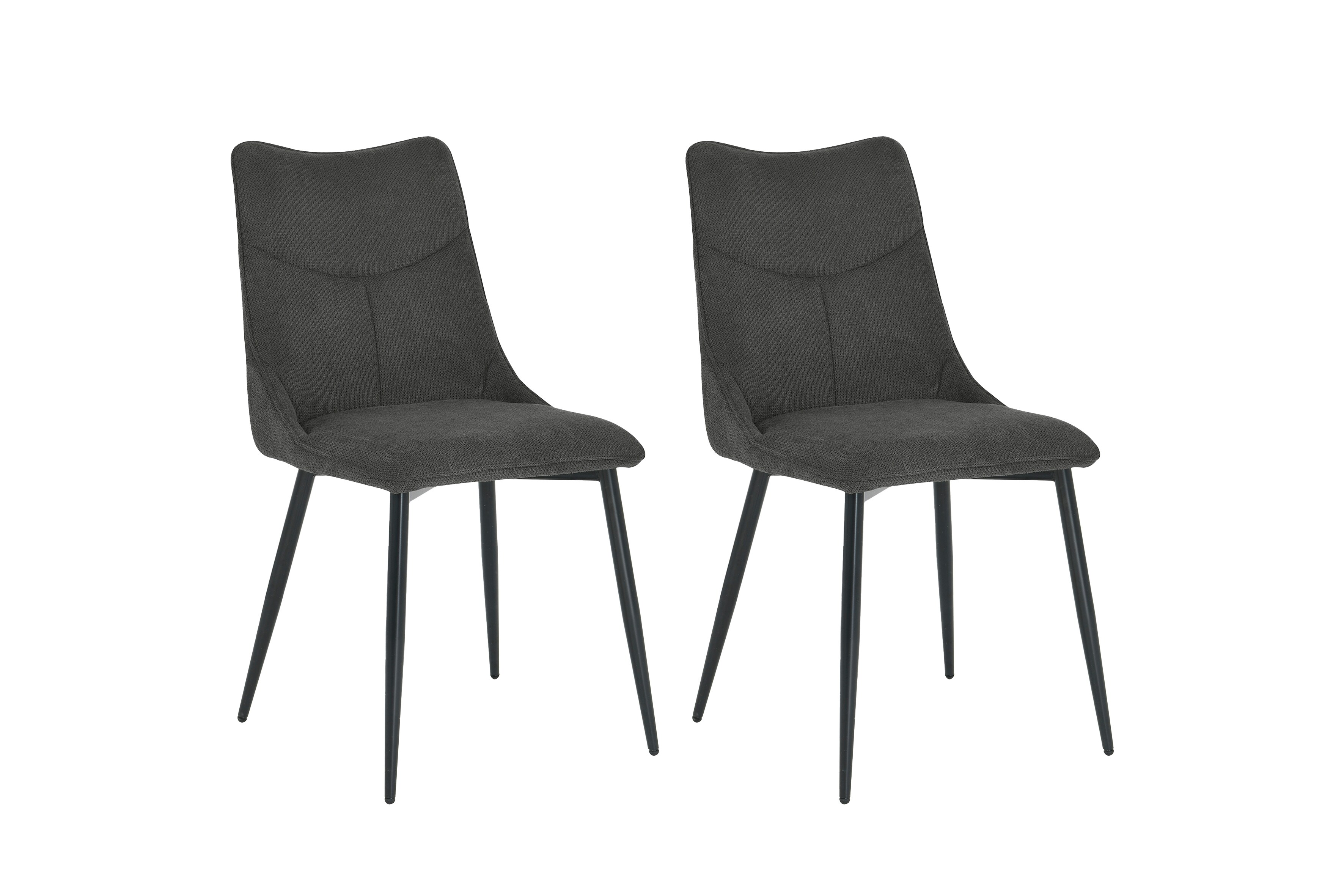 byLIVING Stuhl CARLO, Breite 59 cm, anthrazit - Bild 1