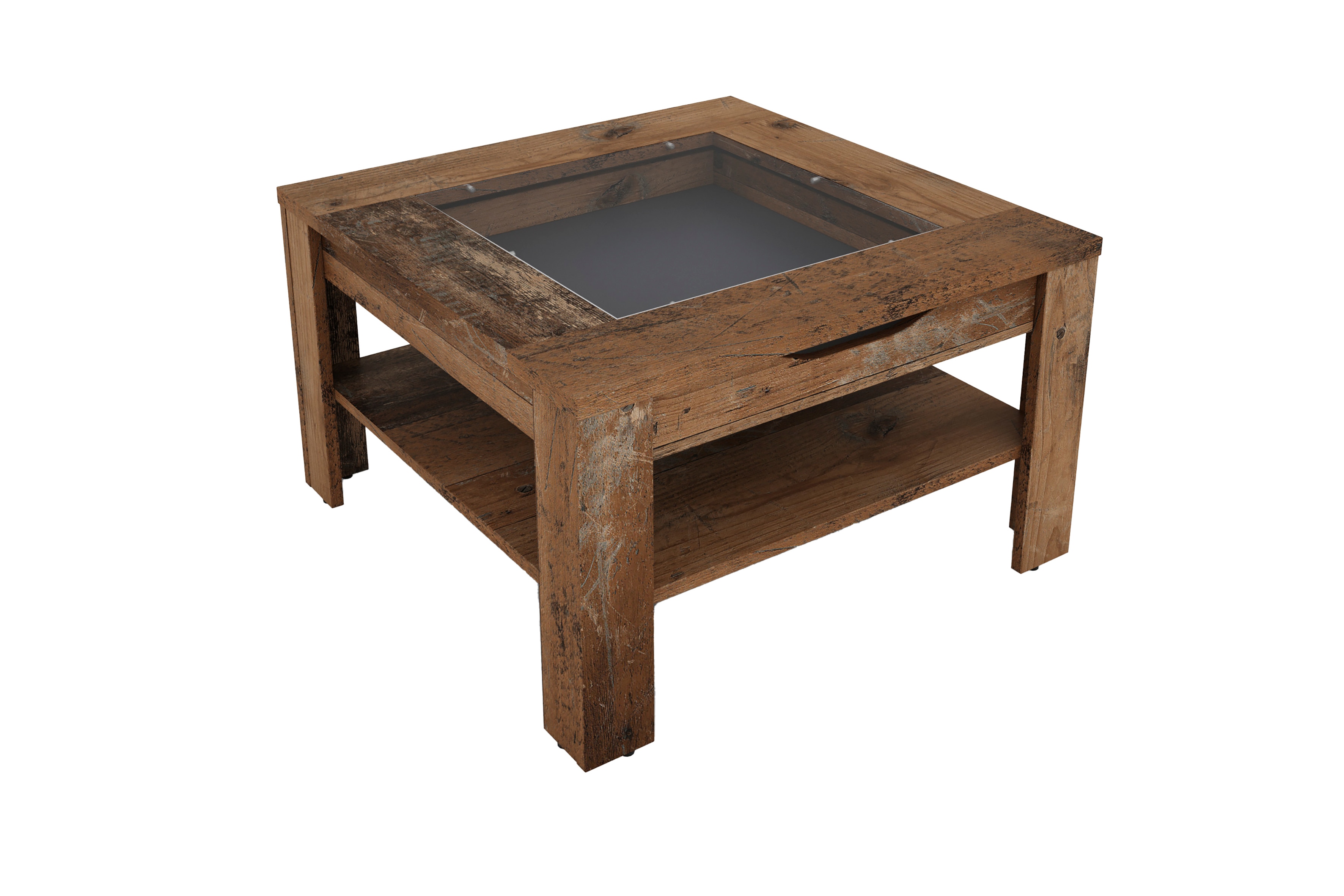 byLIVING Couchtisch RALPH, Breite 67 cm, Old Wood (Altholz-Optik)/anthrazit - Bild 1