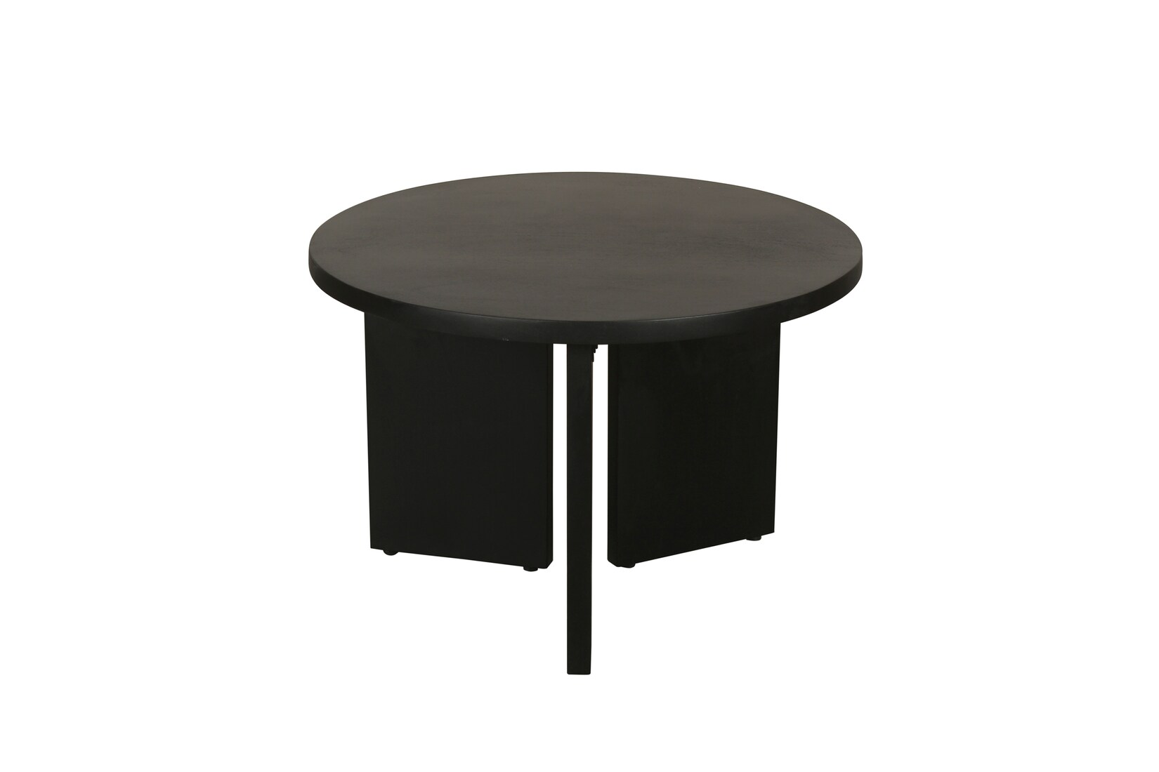 byLIVING Couchtisch ROUND, Breite 60 cm, schwarz | 04251942255706