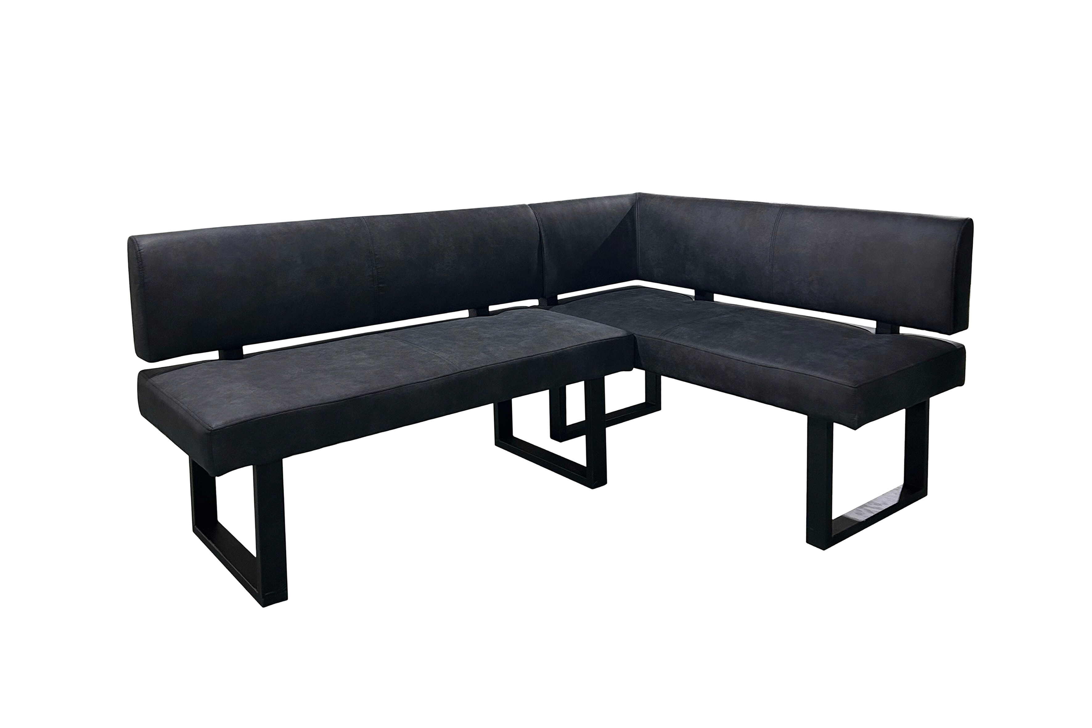 byLIVING Eckbank VANCOUVER, Breite 182 cm, anthrazit - Bild 1