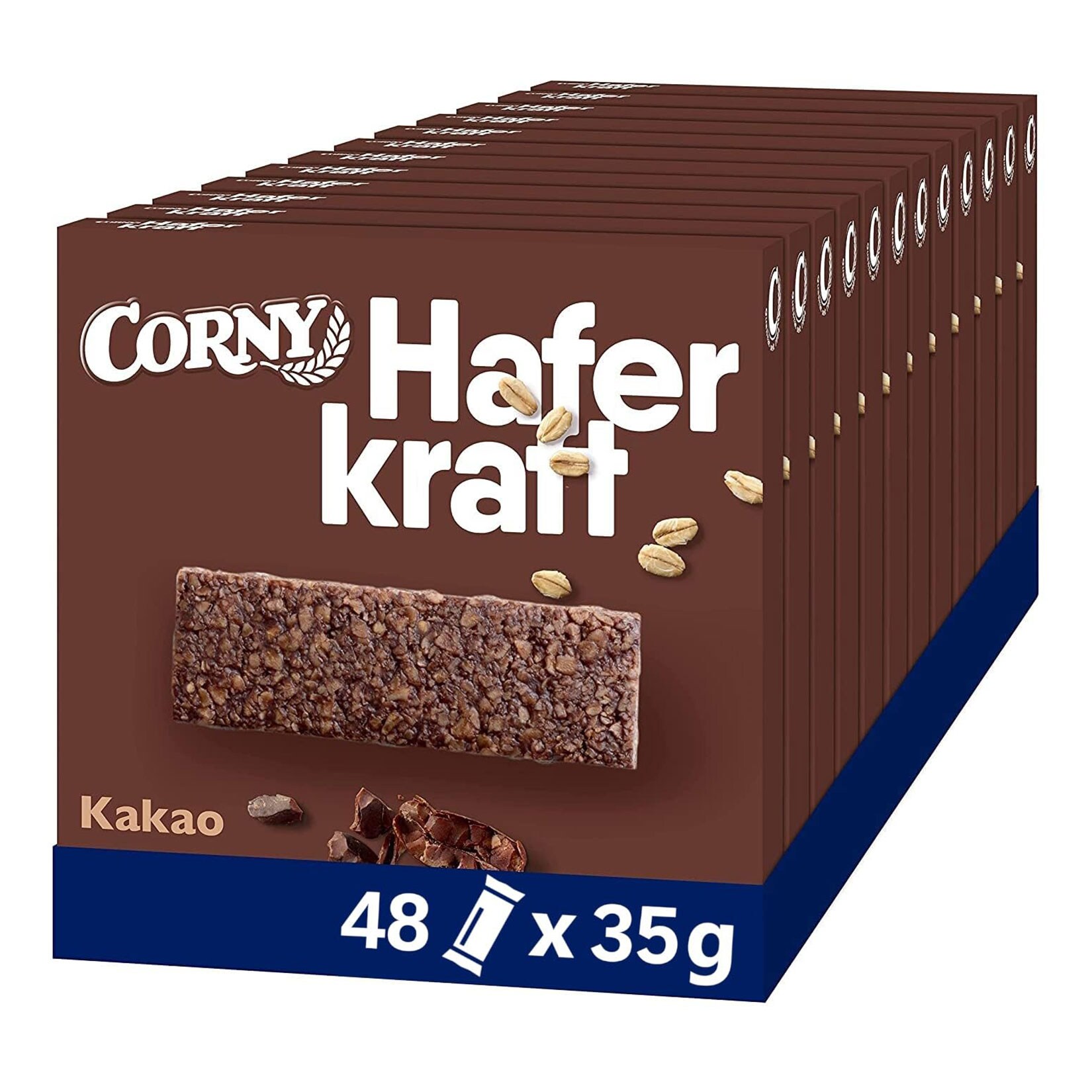 Corny Haferkraft Kakao 140g, 12er Pack - Bild 1