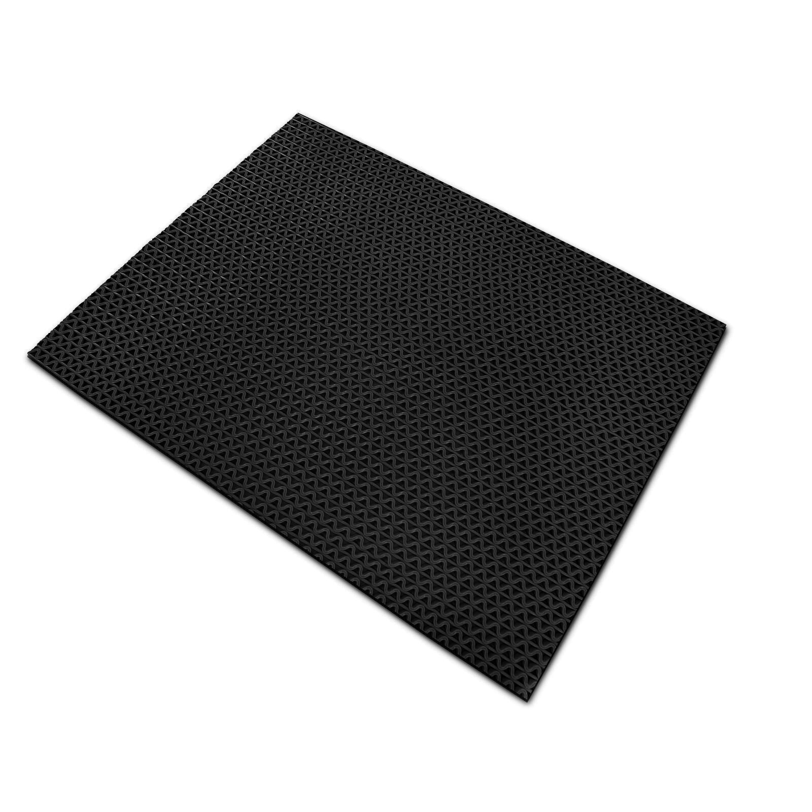 etm Hygienematte Anti-Slip Schwarz