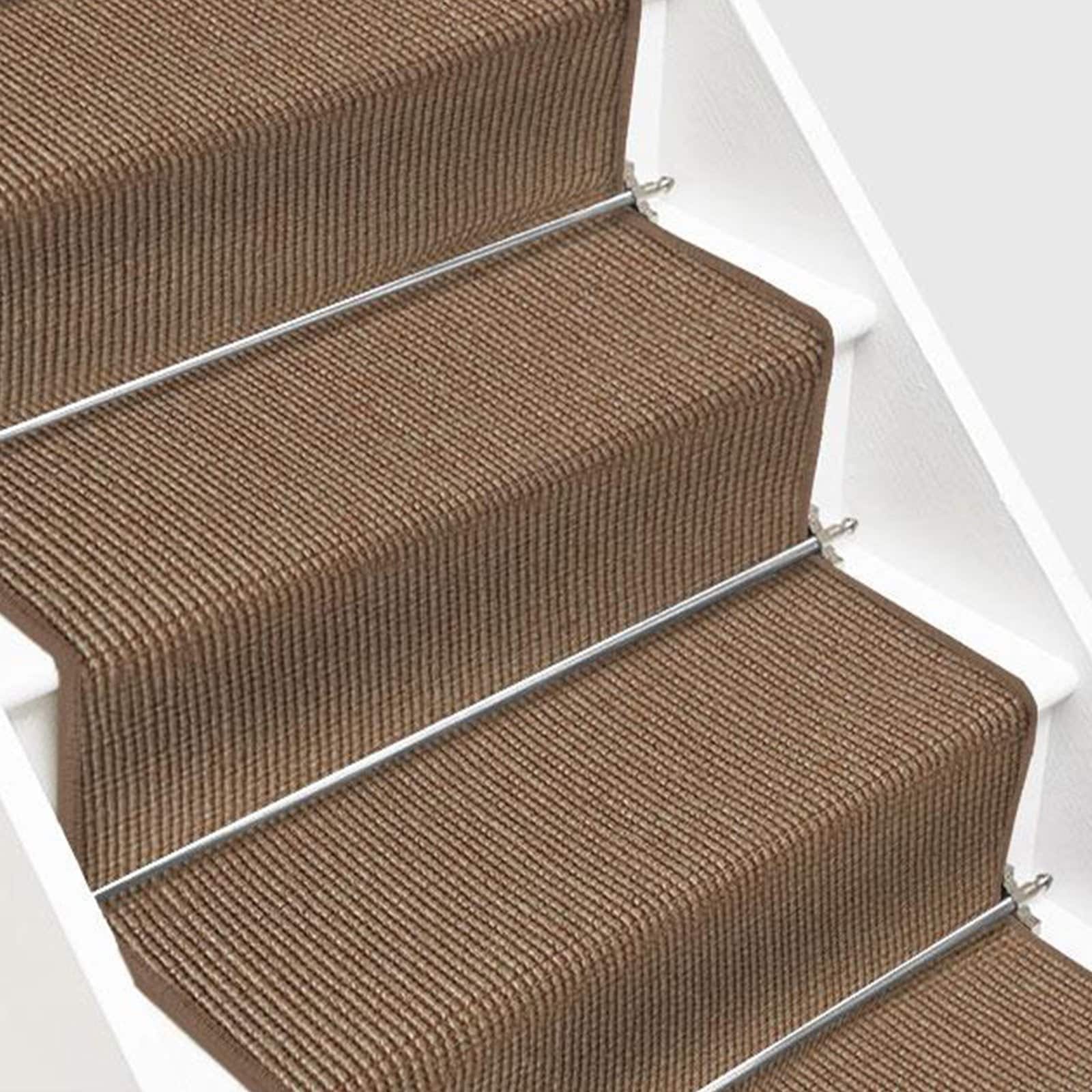 Karat Sisal-Treppenteppich auf Ma&szlig; | Sylt | Kork - Bild 1