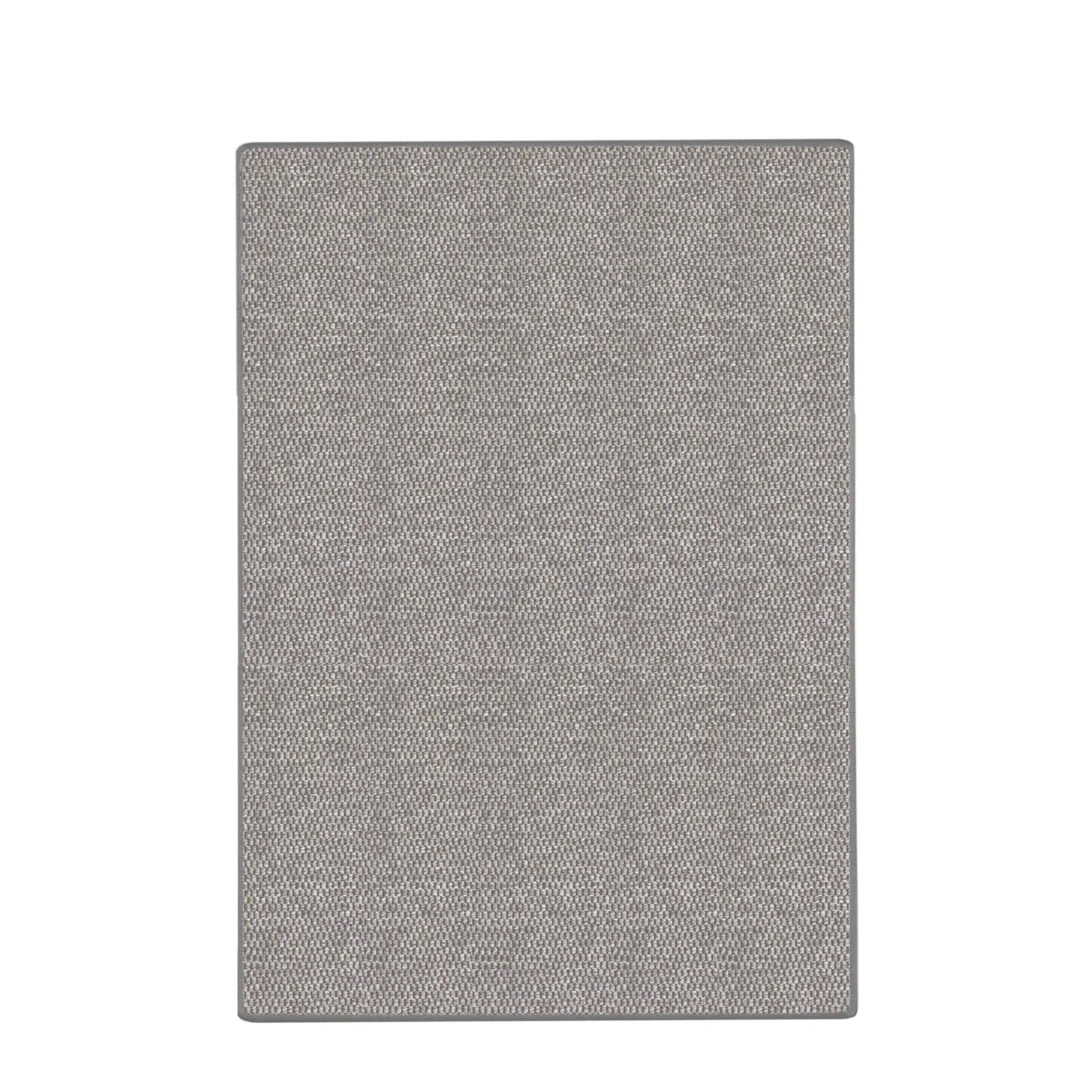 casa pura Teppich-Läufer auf Maß   Kalkutta Sisaloptik   Silber | 04066088696210