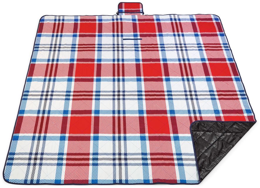 Picknickdecke XXL 195 x 200 cm - versch. Ausf&uuml;hrungen - Karo - Bild 1